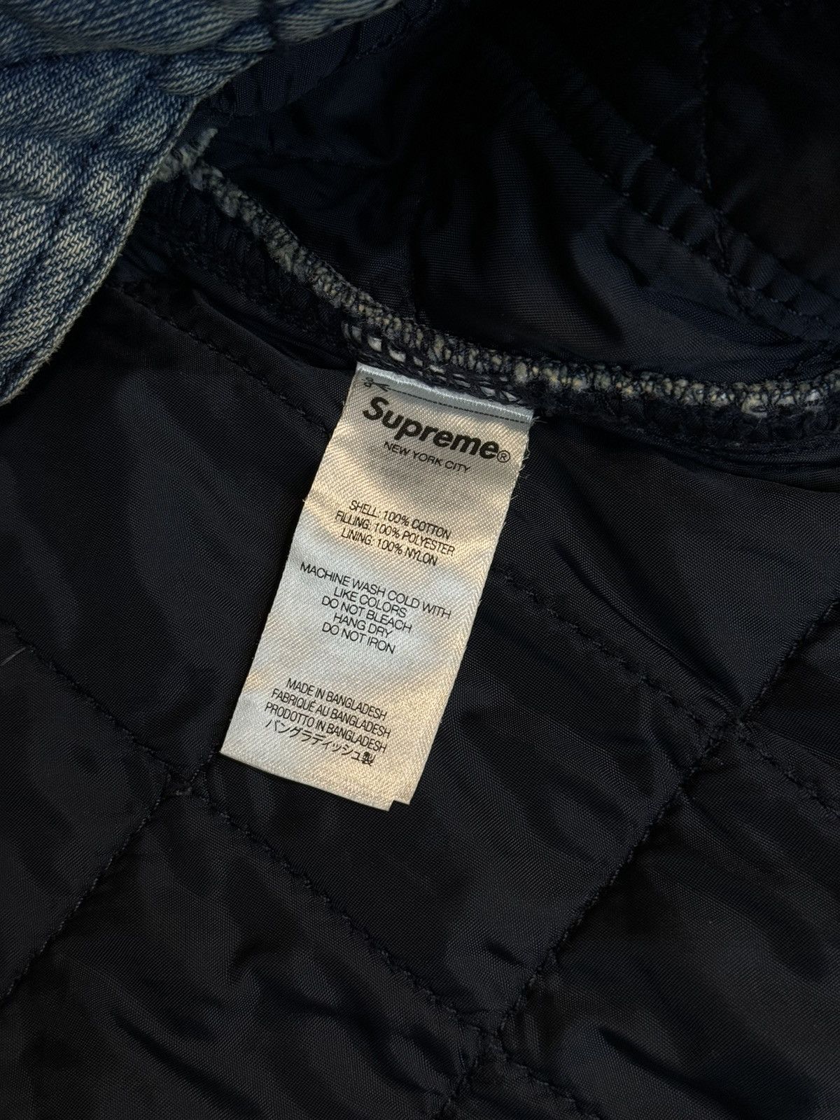 Dickies × Supreme Supreme x Dickies Quilted Denim Coveralls Size US S / EU 44-46 / 1 - 11 Thumbnail