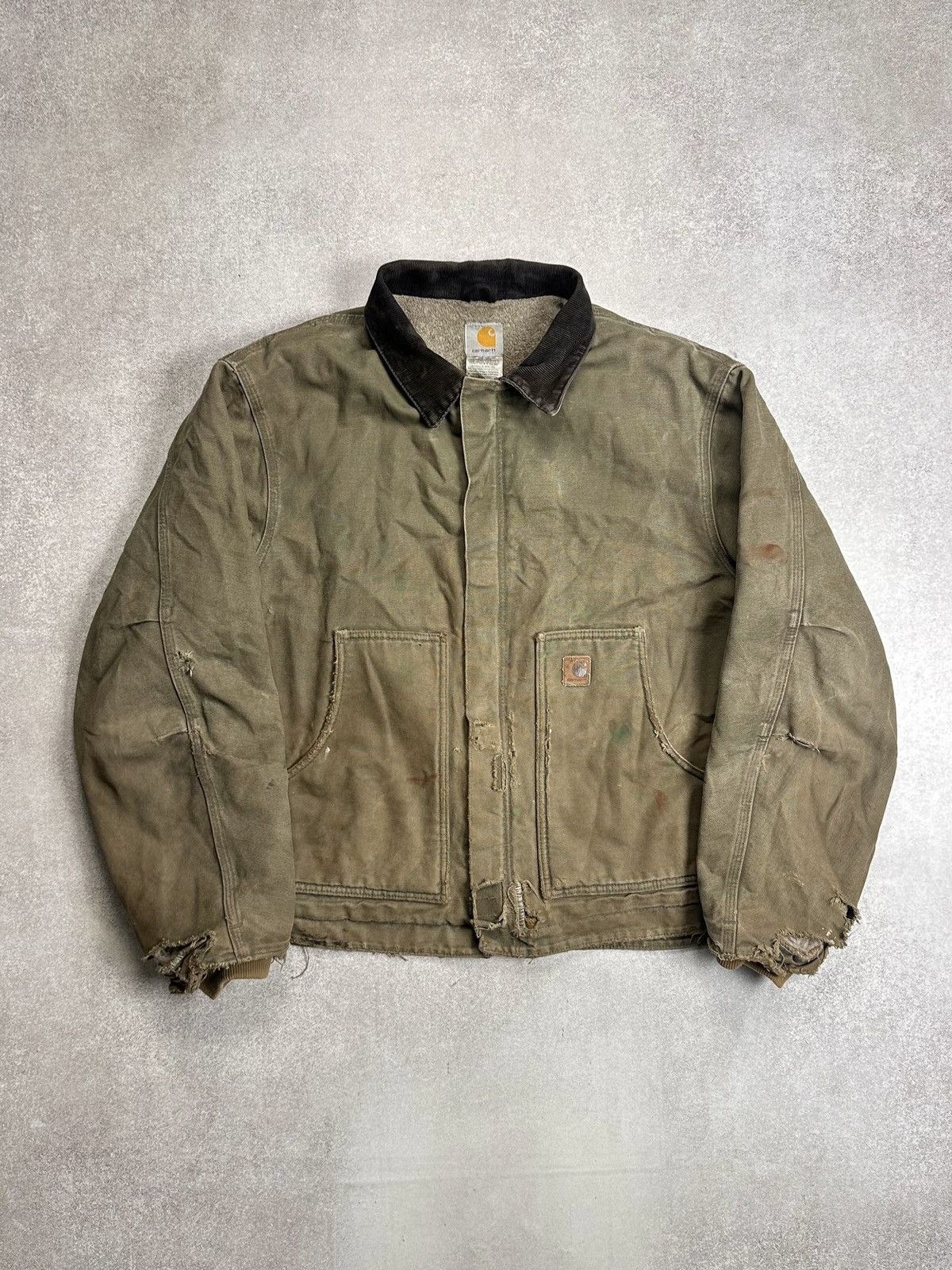 Carhartt Vintage 90s Carhartt Detroit Workwear Jacket XL Size US XL / EU 56 / 4 - 1 Thumbnail