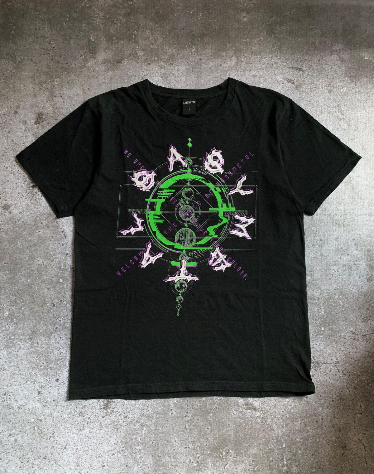 Japanese Brand Baby Metal Tee Japanese Band Size US M / EU 48-50 / 2 - 1 Thumbnail