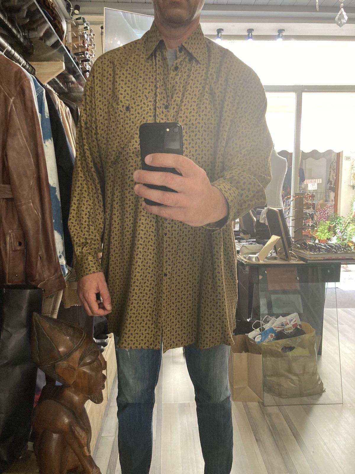 Balenciaga Balenciaga Oversized Shirt Size US XL / EU 56 / 4 - 6 Thumbnail