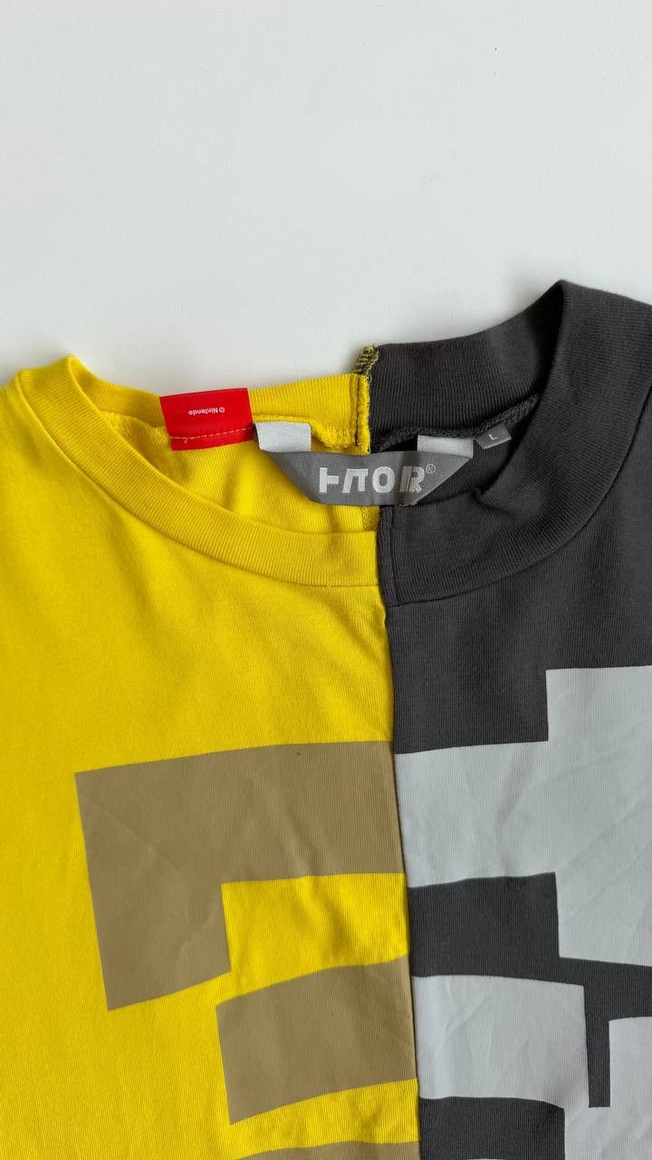 Other Splatoon 3 Official Tee – Yellow/Black Split / Size L Size US L / EU 52-54 / 3 - 5 Thumbnail