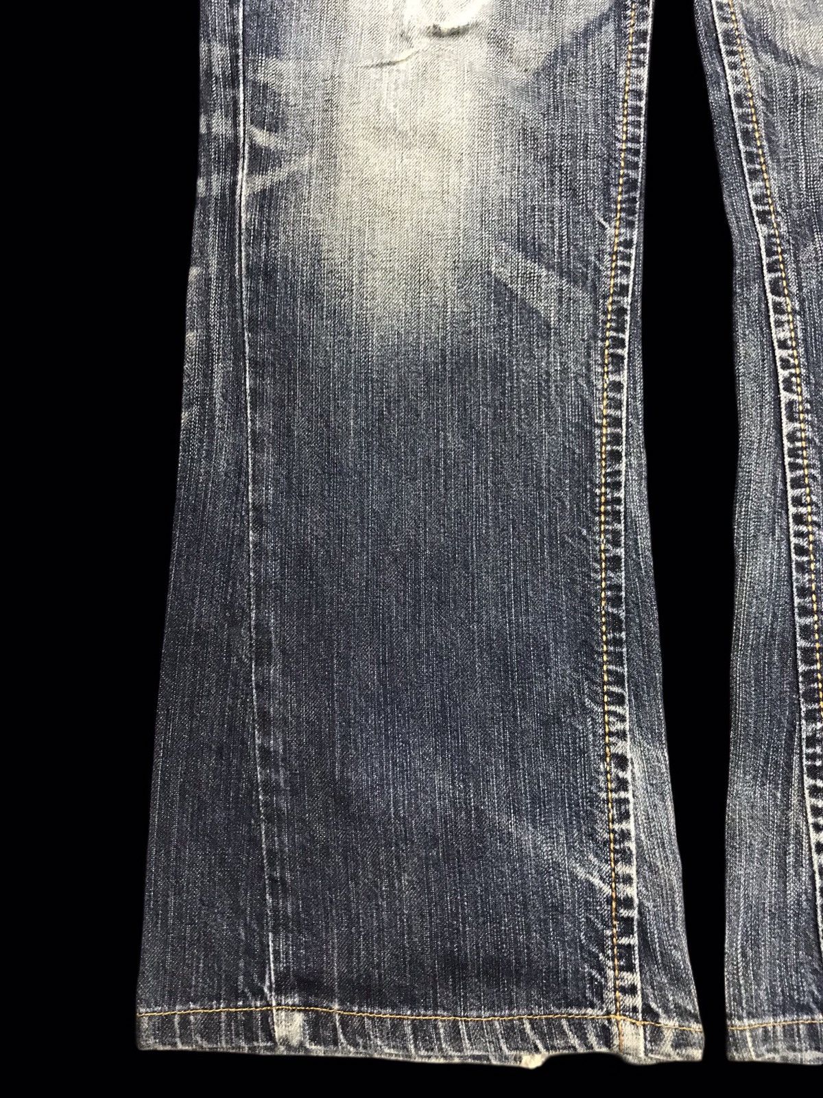Edwin × Japanese Brand 💥FLARE💥EDWIN BUFFALO HEAD CRSH FLARE DISTRESSED DENIM F329 Size US 30 / EU 46 - 11 Thumbnail
