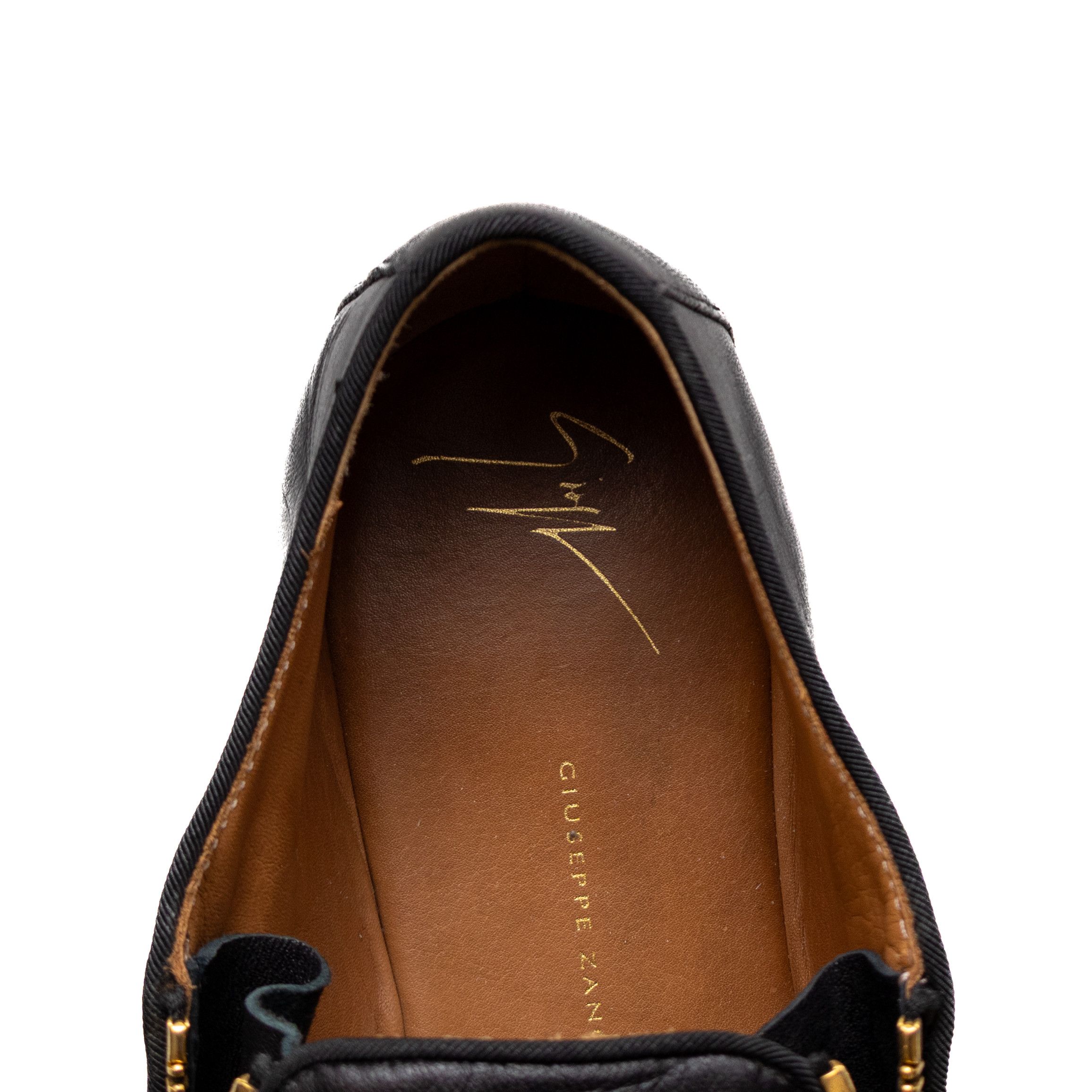 Giuseppe Zanotti Giuseppe Zanotti Men's Sneakers Venetian Gold Double Zip 9 Size US 9 / EU 42 - 8 Thumbnail