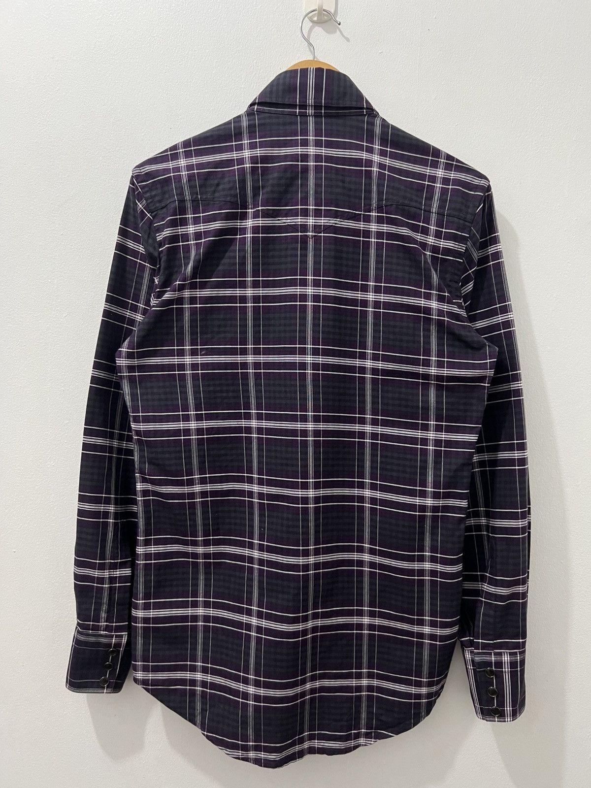 Tom Ford Tom Ford - Western Plaid Checkered Shirt Size US M / EU 48-50 / 2 - 8 Thumbnail