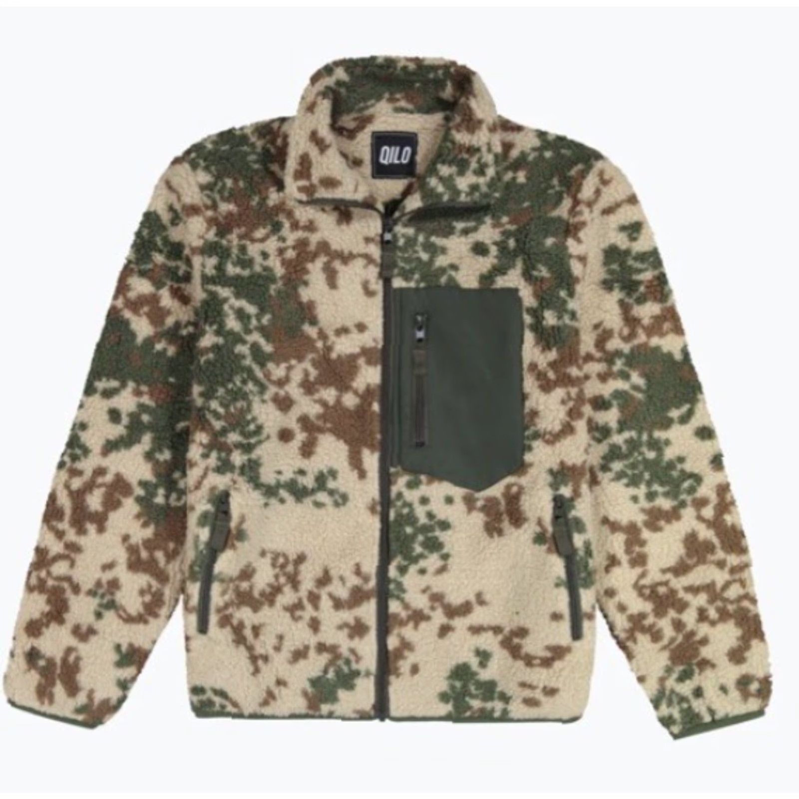 Vintage VINTAGE? New QILO Gen 2 Sherpa In Tropentarn Jacket Full Zip Adult XL? Size US XL / EU 56 / 4 - 2 Thumbnail