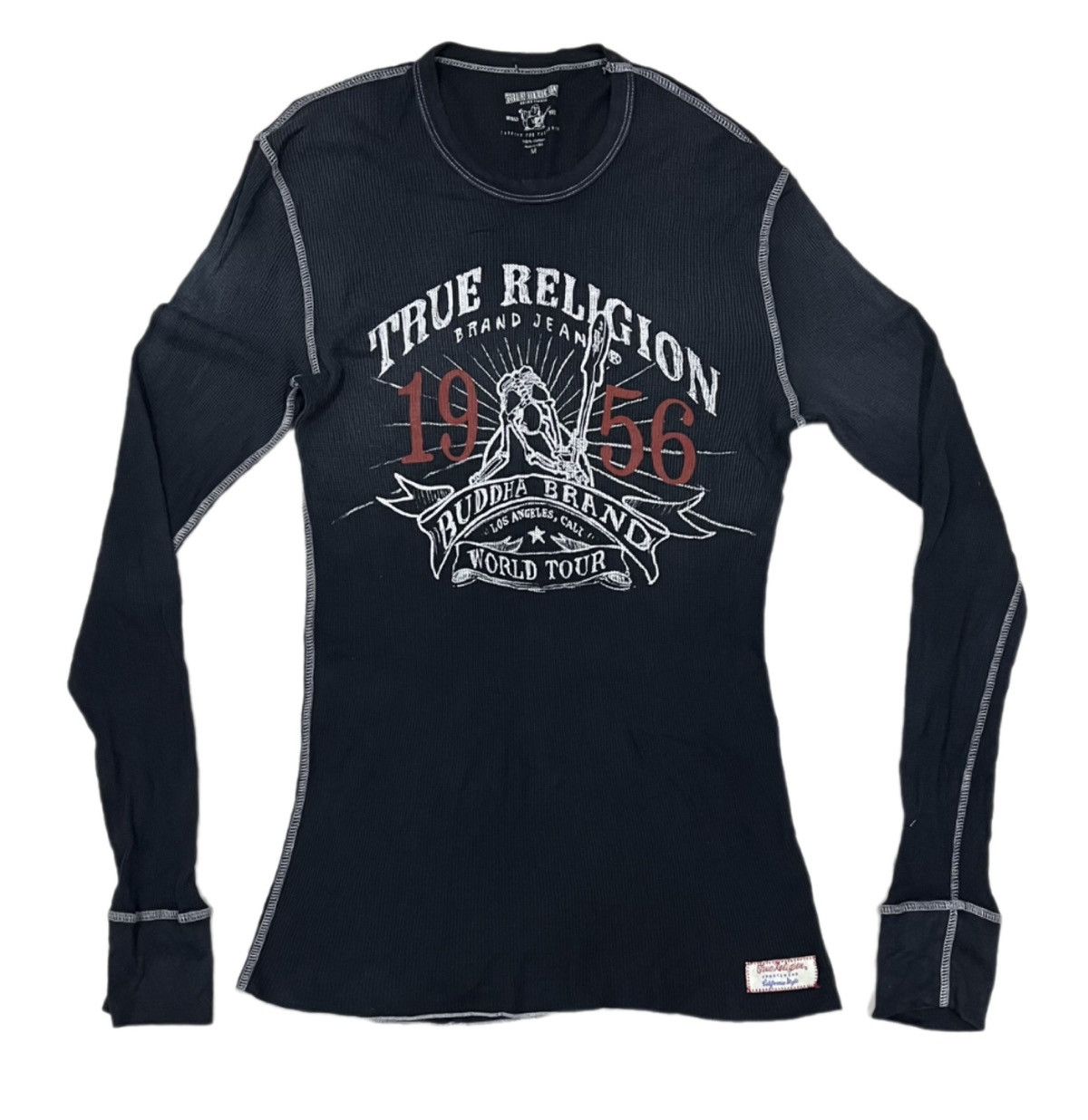 True Religion Vtg TRUE RELIGION Made in Usa Shirt x Rare Design Size US M / EU 48-50 / 2 - 1 Thumbnail