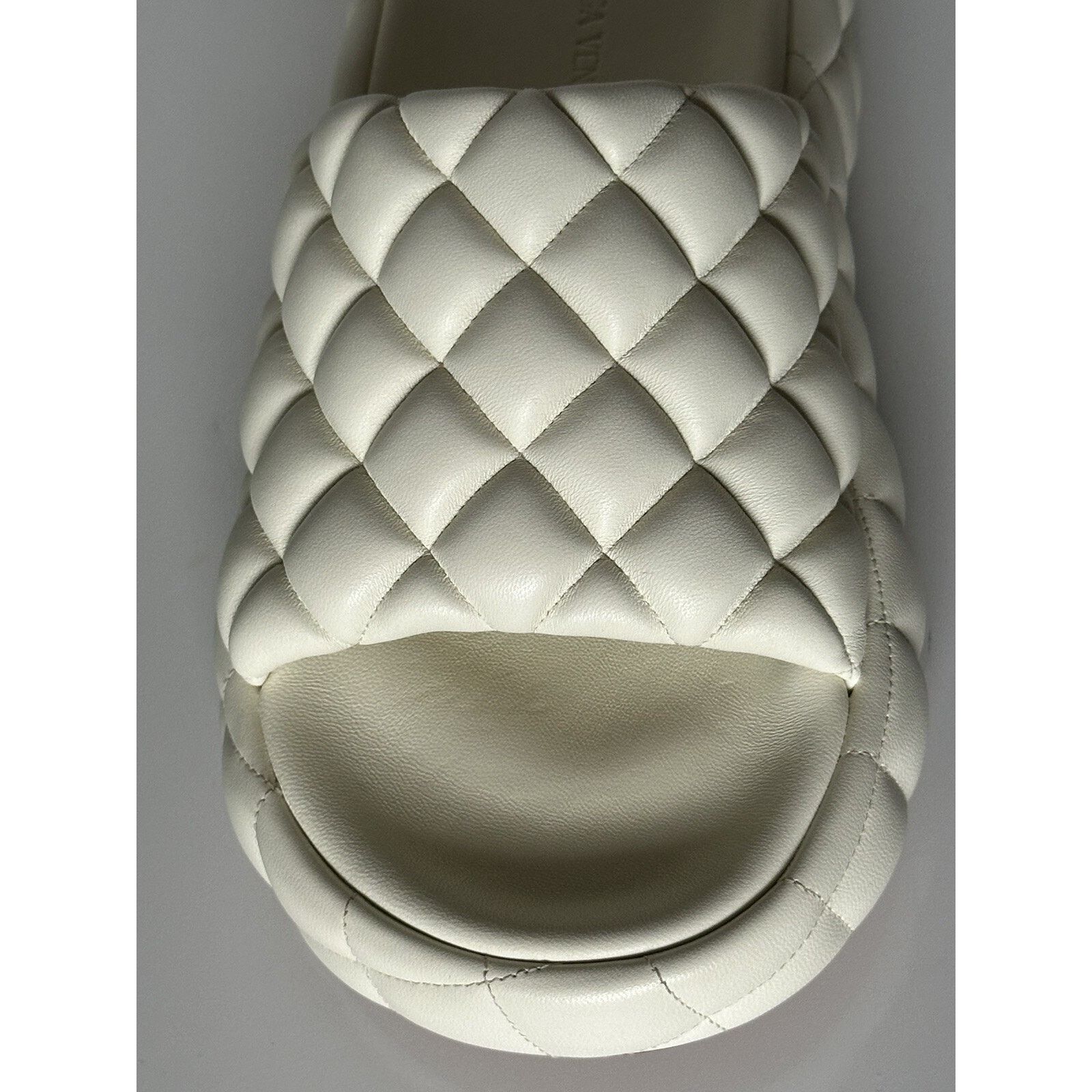 Bottega Veneta Bottega Veneta White Quilted Leather Sandals 10 US 708885 IT Size US 10 / IT 40 - 6 Thumbnail