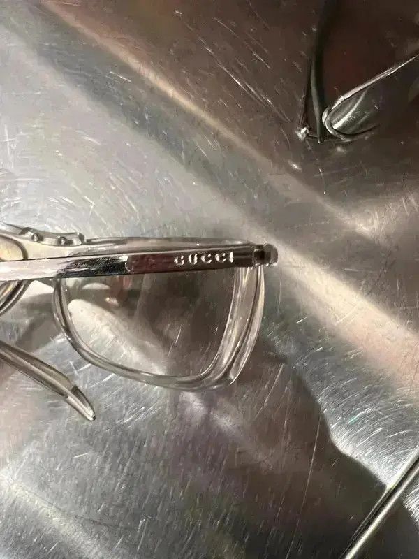 Gucci × Tom Ford × Vintage GUCCI Sunglasses Rimless Shield Wrap Vintage RI962 Size ONE SIZE - 2 Thumbnail