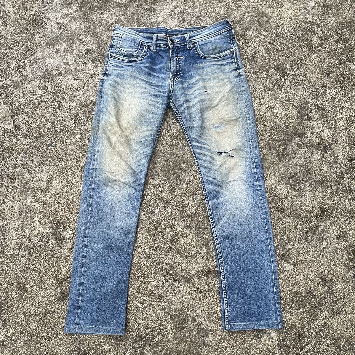 If Six Was Nine Distressed Emba Skinny Jeans Japan Style Size US 34 / EU 50 - 1 Thumbnail