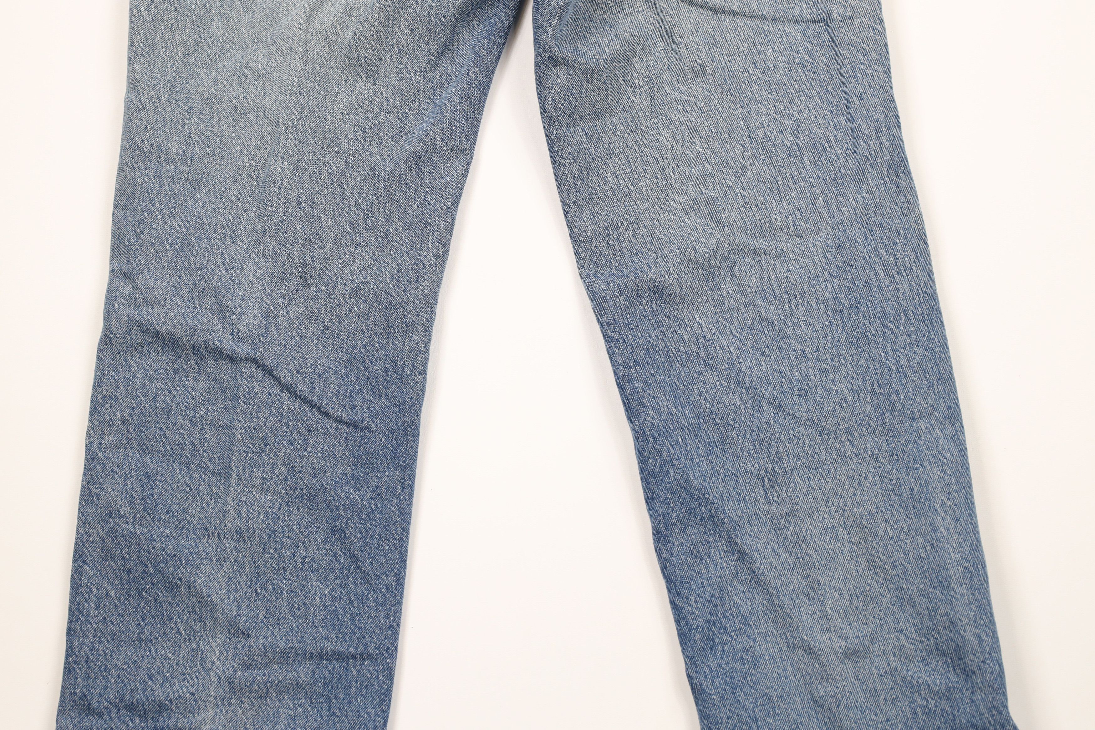 Lands' End × Vintage Vintage 90s Lands End Flannel Lined Denim Jeans Blue USA Size US 34 / EU 50 - 14 Thumbnail