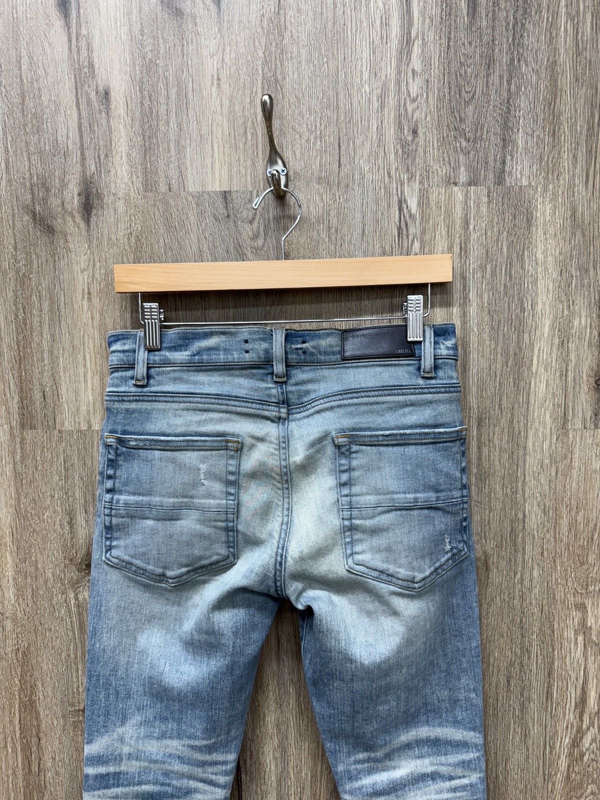 Amiri Mike Amiri Red Paisley Bandana Jeans Size US 30 / EU 46 - 7 Thumbnail