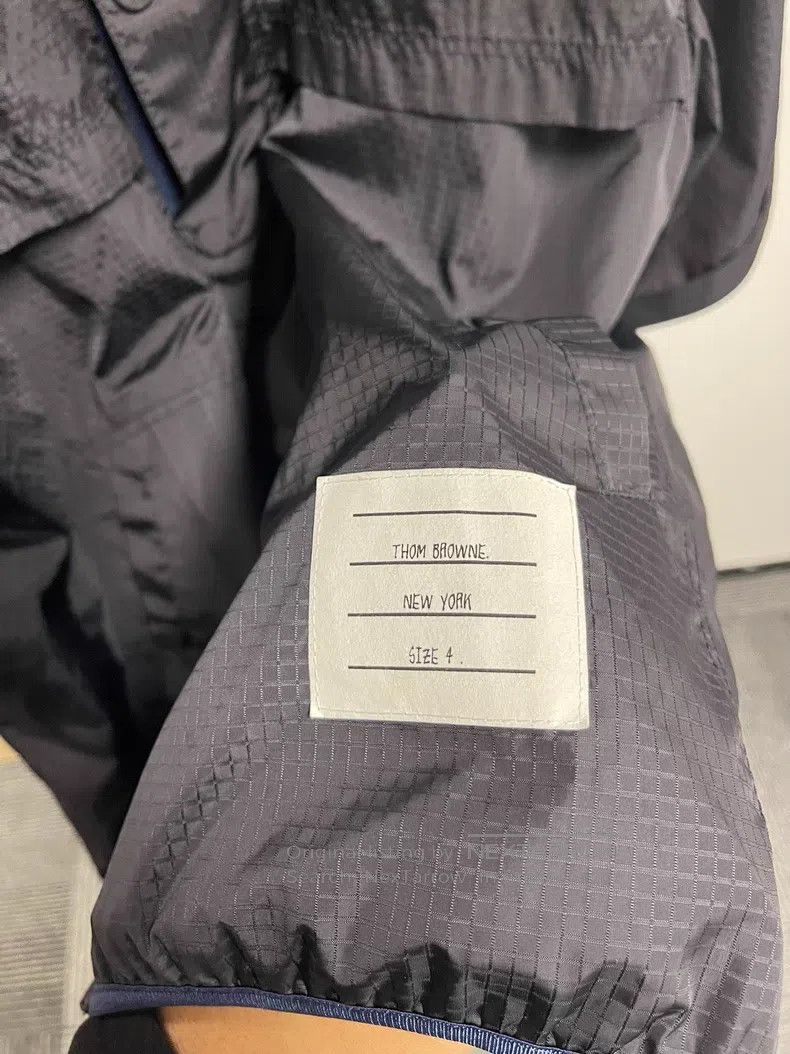 Thom Browne Thom Browne Black Removable Sleeve Jacket Size US XL / EU 56 / 4 - 6 Thumbnail