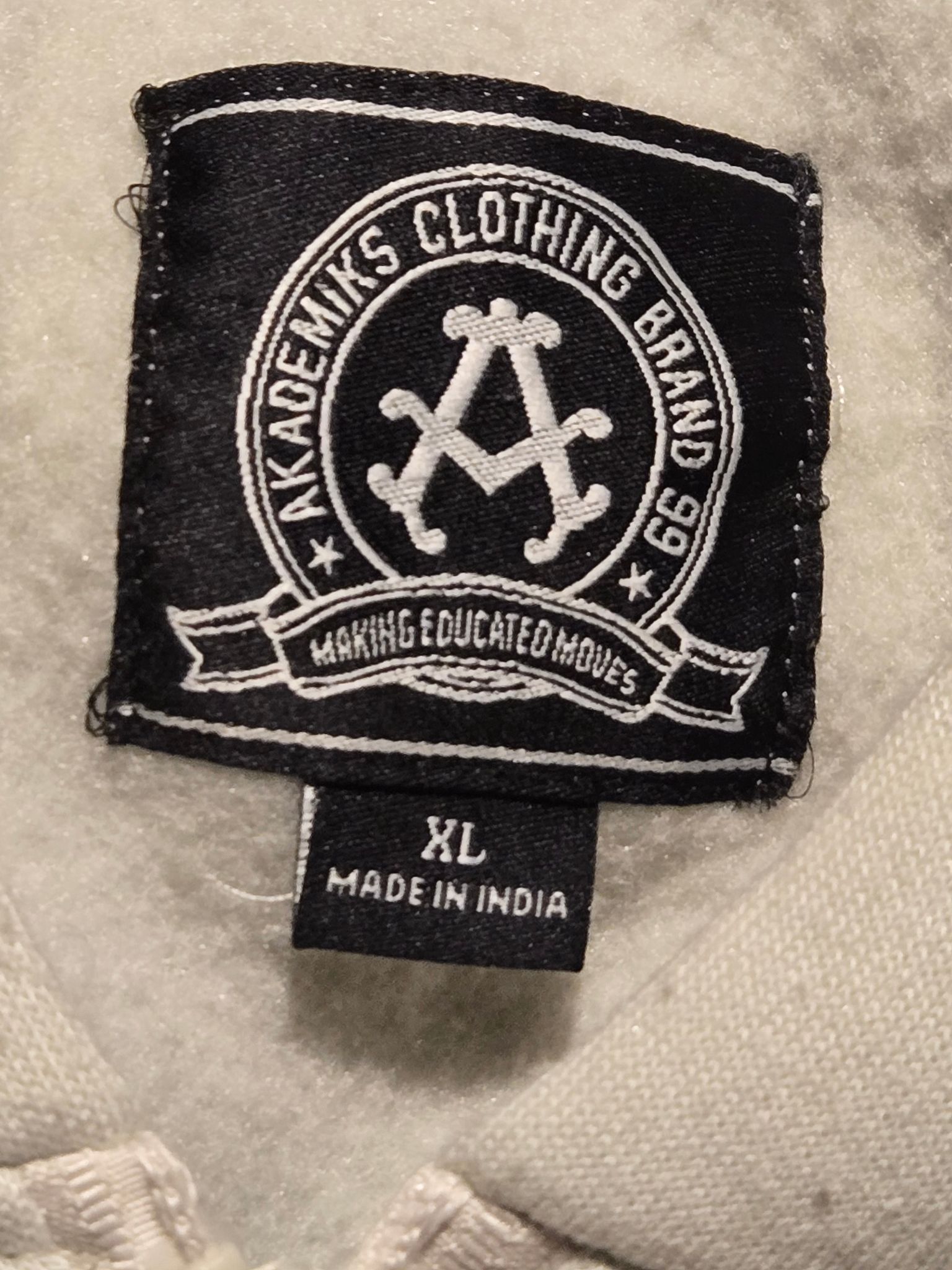 Akademiks Akademiks Hoodie Mens XL White Quarter Zip Fleece Lined Size US XL / EU 56 / 4 - 2 Thumbnail