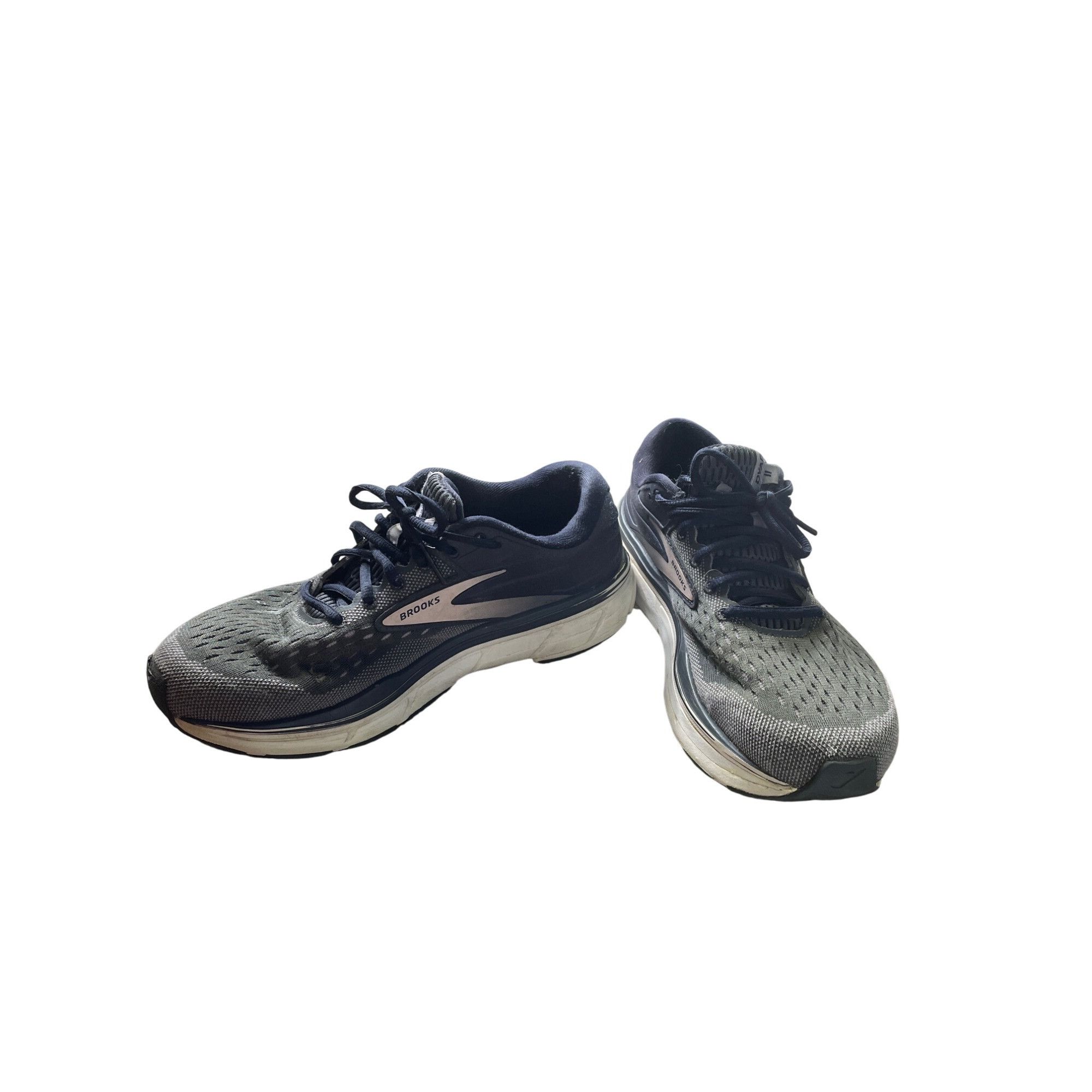 Brooks Brooks Dyad 11 Mens Gray Blue Running Shoes Sneakers Size 10 Size US 10 / EU 43 - 2 Thumbnail