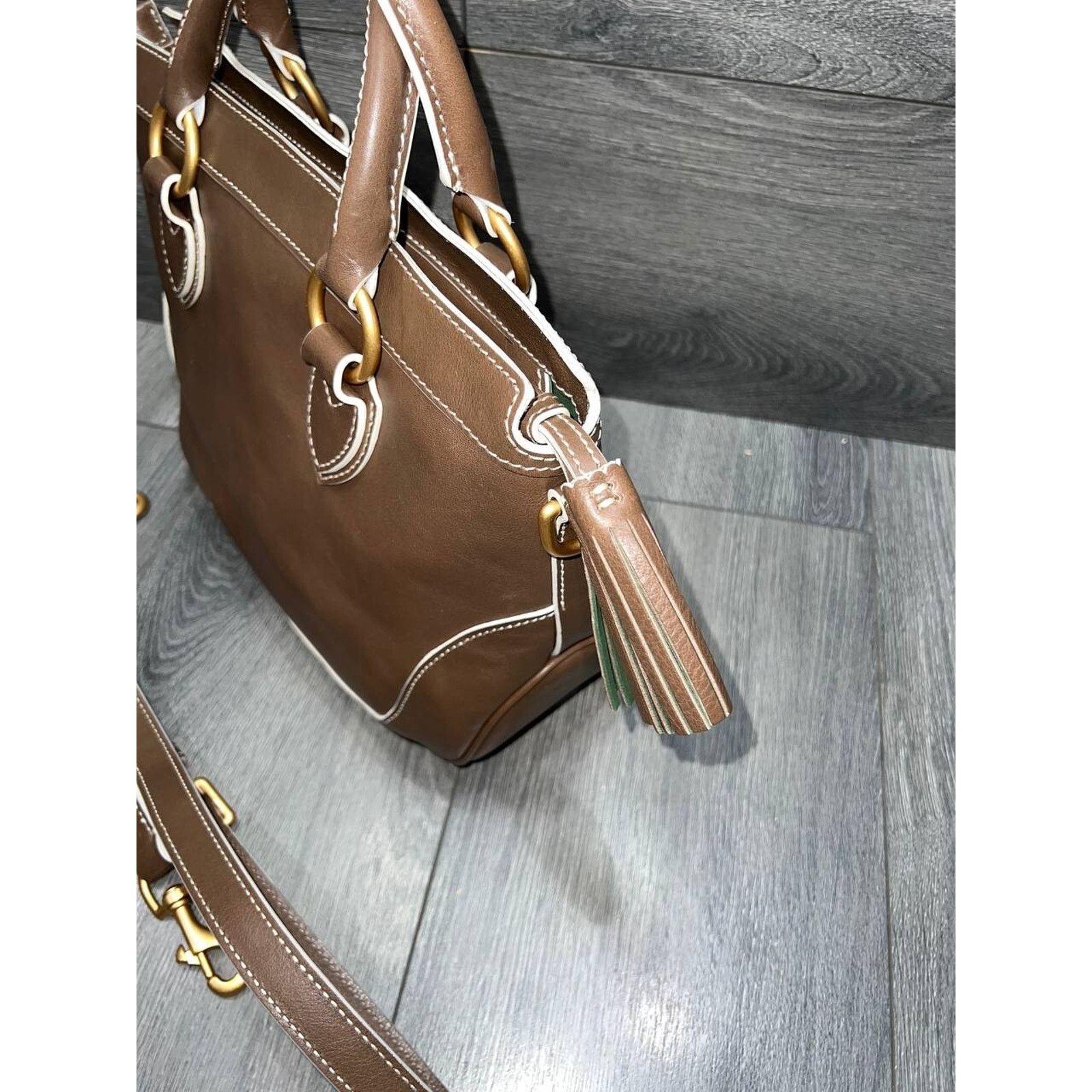 Dooney & Bourke Dooney & Bourke Florentine Leather Short Handle Bag A648443 Size ONE SIZE - 5 Thumbnail
