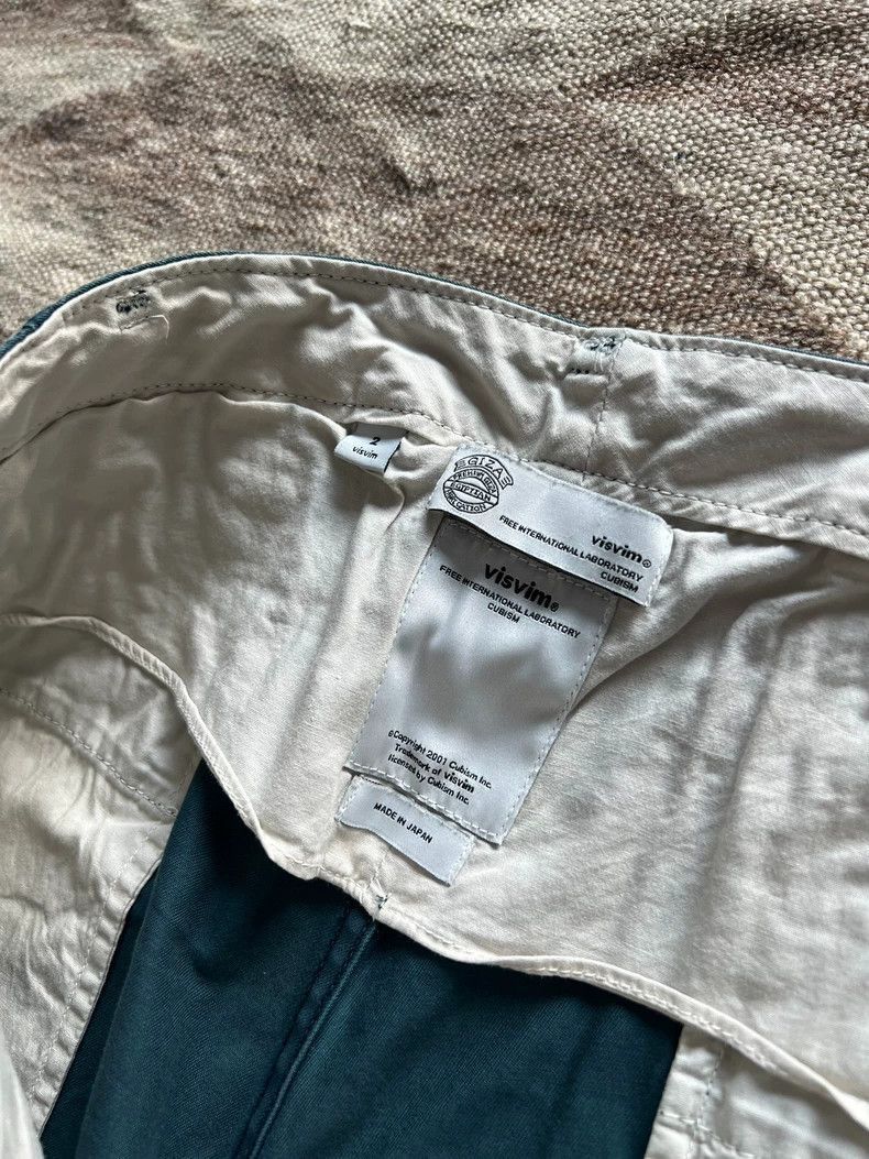 Visvim VisvimVisvim Highwater Giza Chino Pants in Green-2504 Size US 32 / EU 48 - 3 Thumbnail
