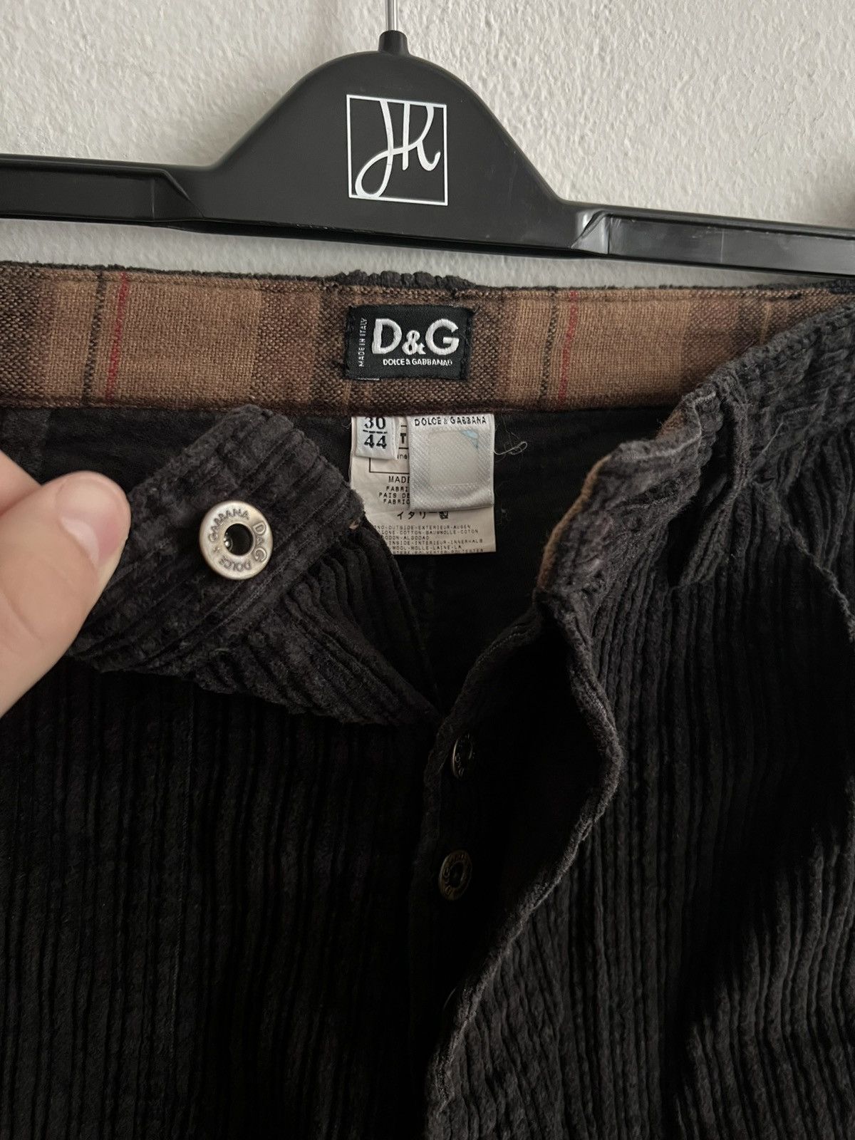 Dolce & Gabbana 2000s Dolce & Gabbana Corduroy multi zip trousers Size US 30 / EU 46 - 3 Thumbnail
