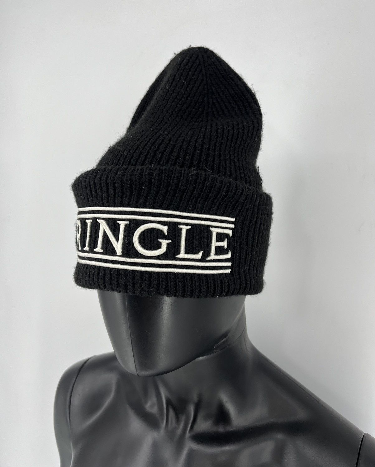 Pringle Of Scotland × Vintage Vintage Y2K Pringle of Scotland hat Beanie Mohair Size ONE SIZE - 3 Thumbnail