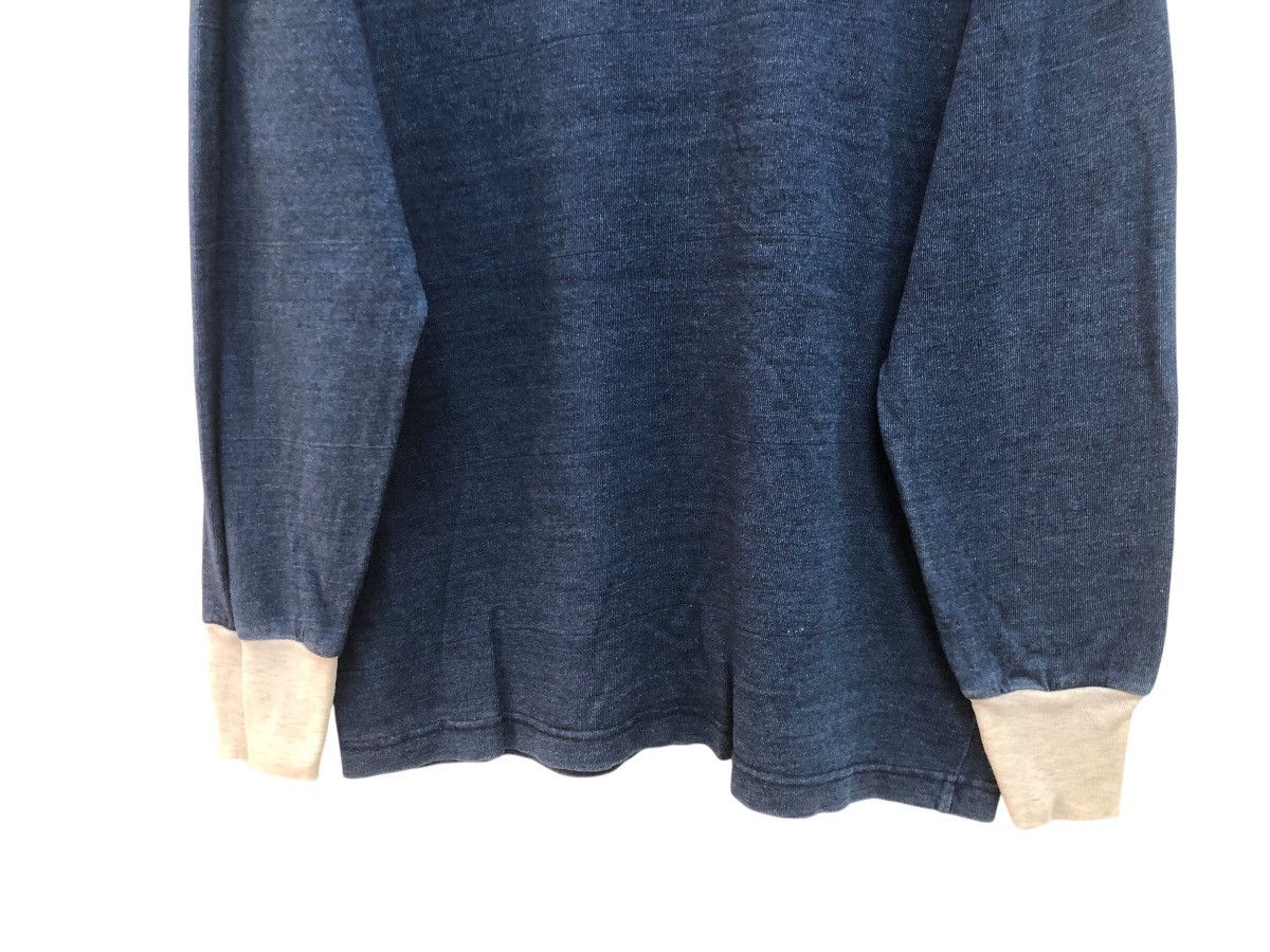 Indigo × Vintage RARE 🔥 50s 60s INSPIRED SINGLE V INDIGO BLUE LONGMEADOW MASS Size US L / EU 52-54 / 3 - 10 Thumbnail