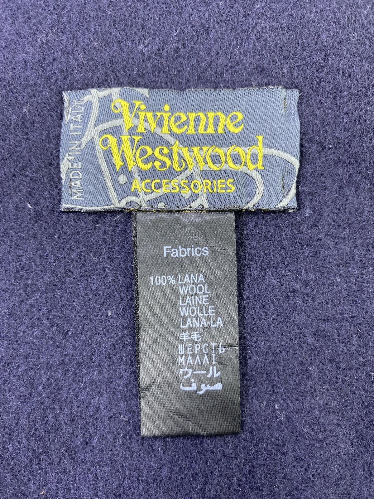 Vintage × Vivienne Westwood VIVIENNE WESTWOOD Scarf/Muffler/Neckwear-T738 Size ONE SIZE - 6 Thumbnail