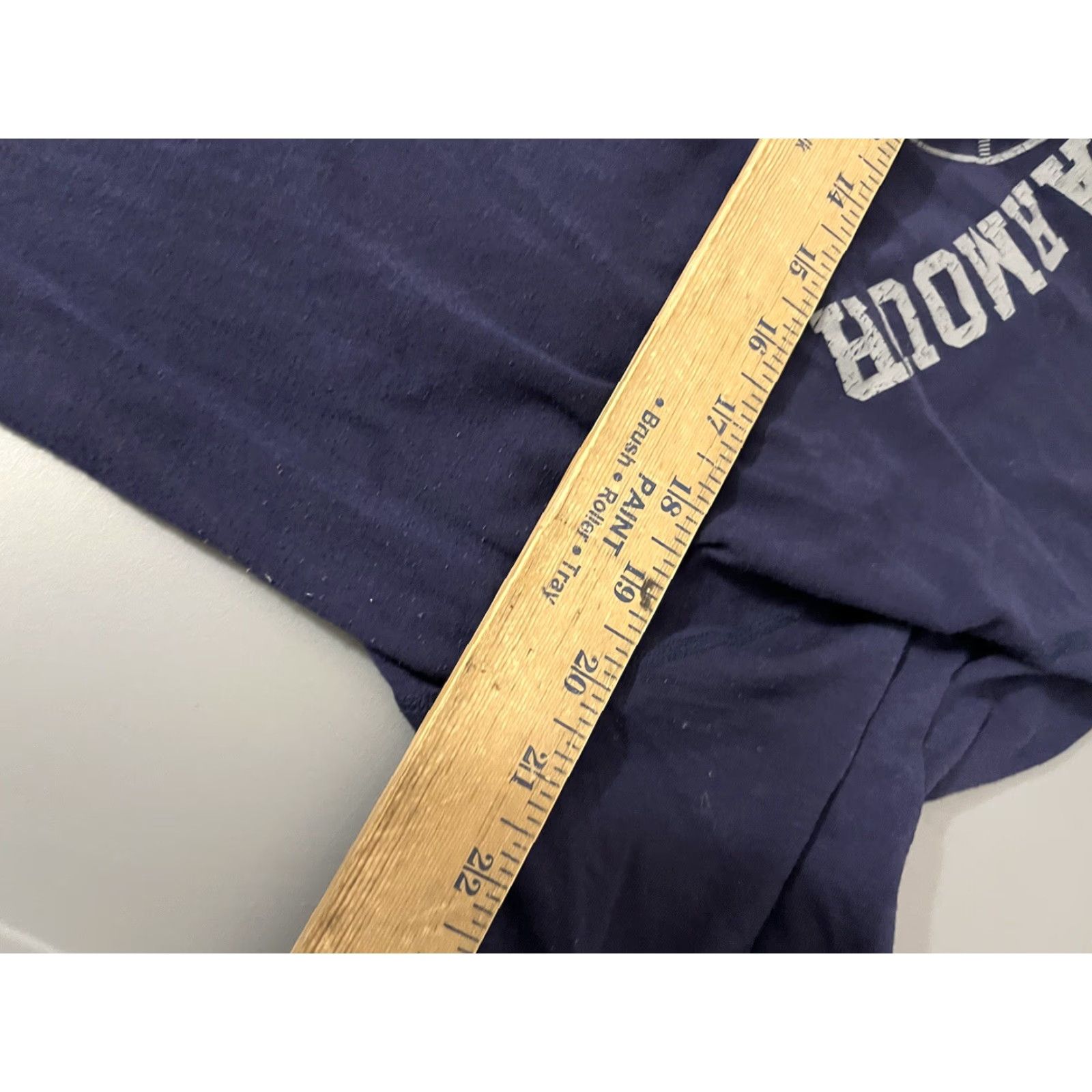 Under Armour Under Armour T-Shirt Baseball Men's XL Short Sleeve Blue Crew Neck Logo Graphic Modern Sports Cotton Canvas Regular Fit Size US XL / EU 56 / 4 - 4 Thumbnail