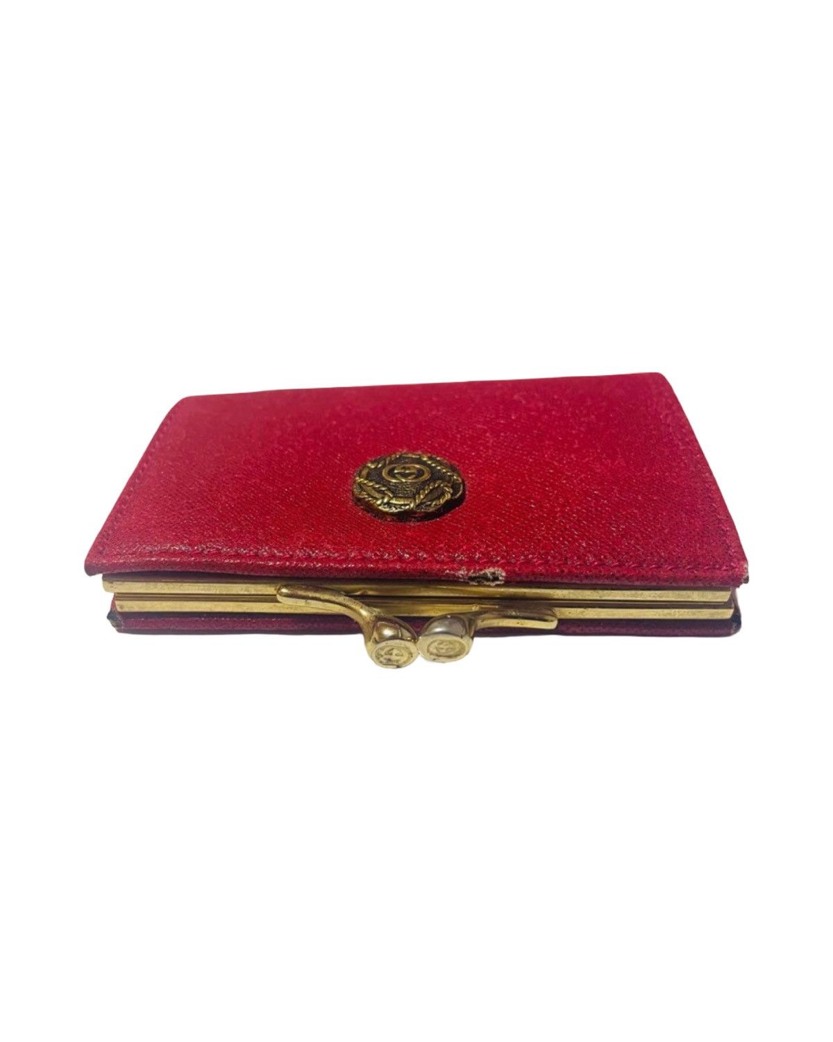 Gucci 🔥Vintage🔥 GUCCI Leather Coincase Size ONE SIZE - 3 Thumbnail