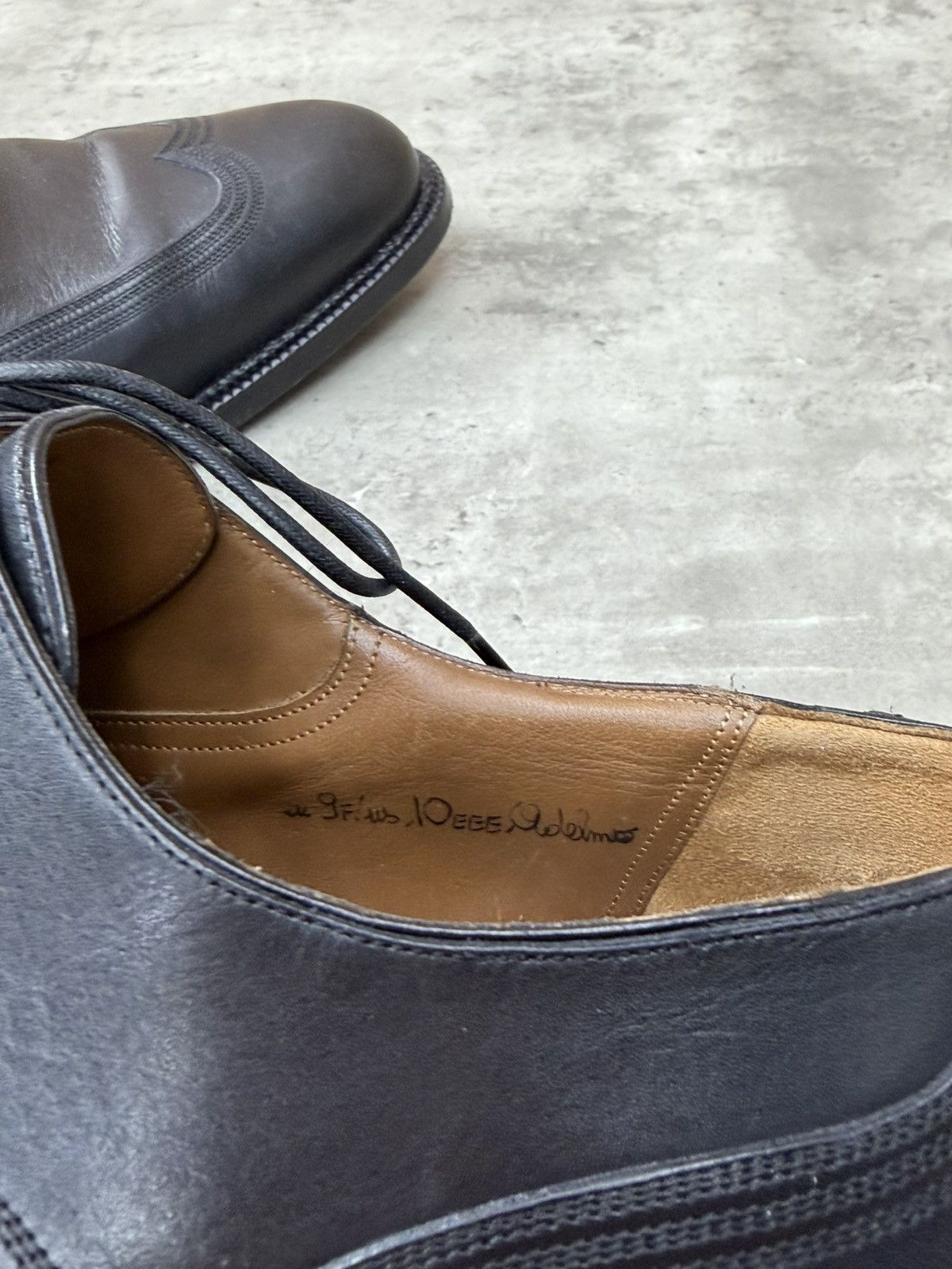 Bally Bally Scribe Black Leather Derby Shoes US 10 Size US 10 / EU 43 - 19 Thumbnail