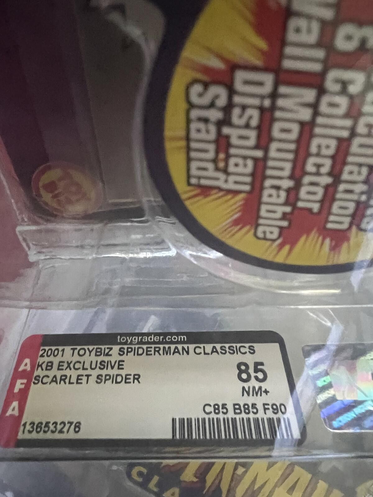 Other Scarlet Spider-Man AFA 85 KB Exclusive ToyBiz Marvel Legends Size ONE SIZE - 5 Thumbnail