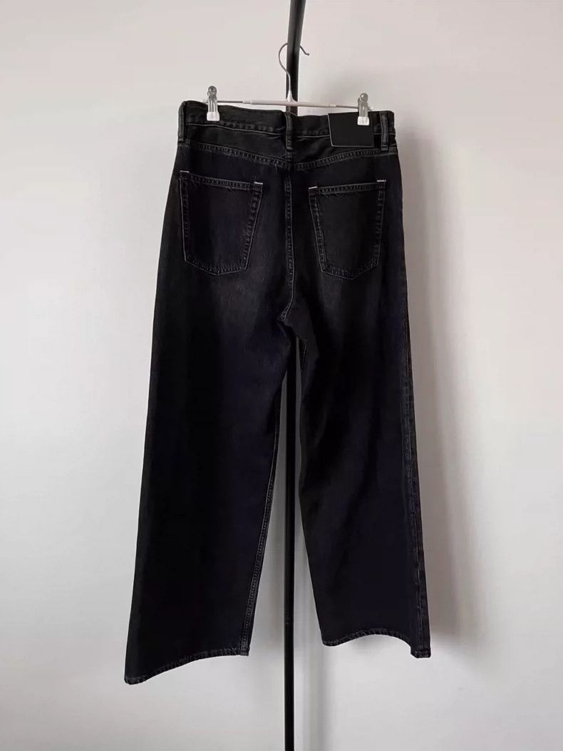 Acne Studios Acne Studios Washed, non-elastic, loose, low-waisted wide- Size US 30 / EU 46 - 2 Thumbnail