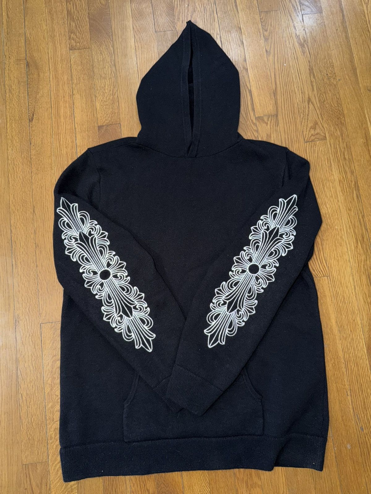 Chrome Hearts Chrome Hearts ‘Life Sentence’ Floral Cashmere Sweater Size US XL / EU 56 / 4 - 1 Thumbnail