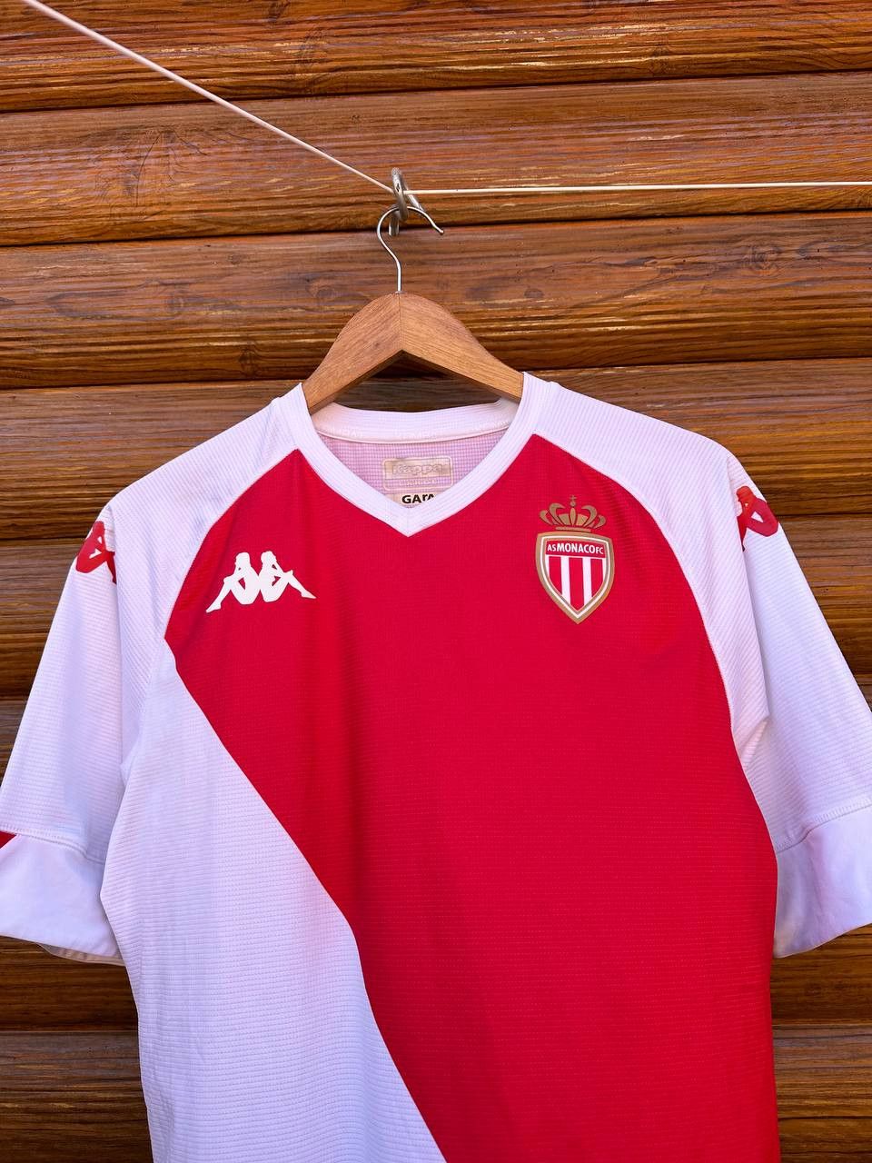 Kappa MONACO HOME FOOTBALL SHIRT SOCCER JERSEY KAPPA Size US L / EU 52-54 / 3 - 2 Thumbnail