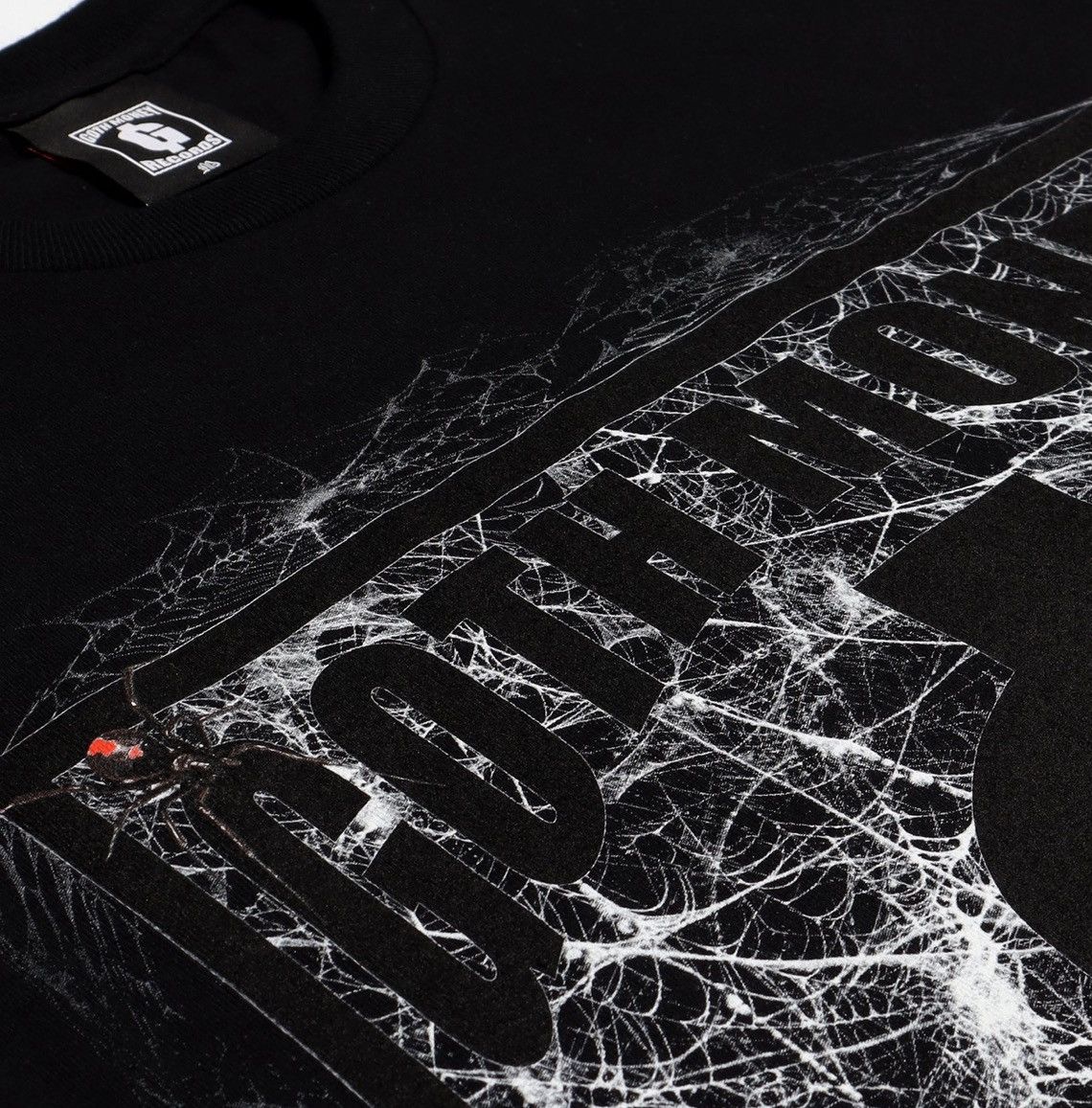 Drain Gang Goth Money 2025 Spider Web Box Logo Tee Size US XL / EU 56 / 4 - 2 Thumbnail