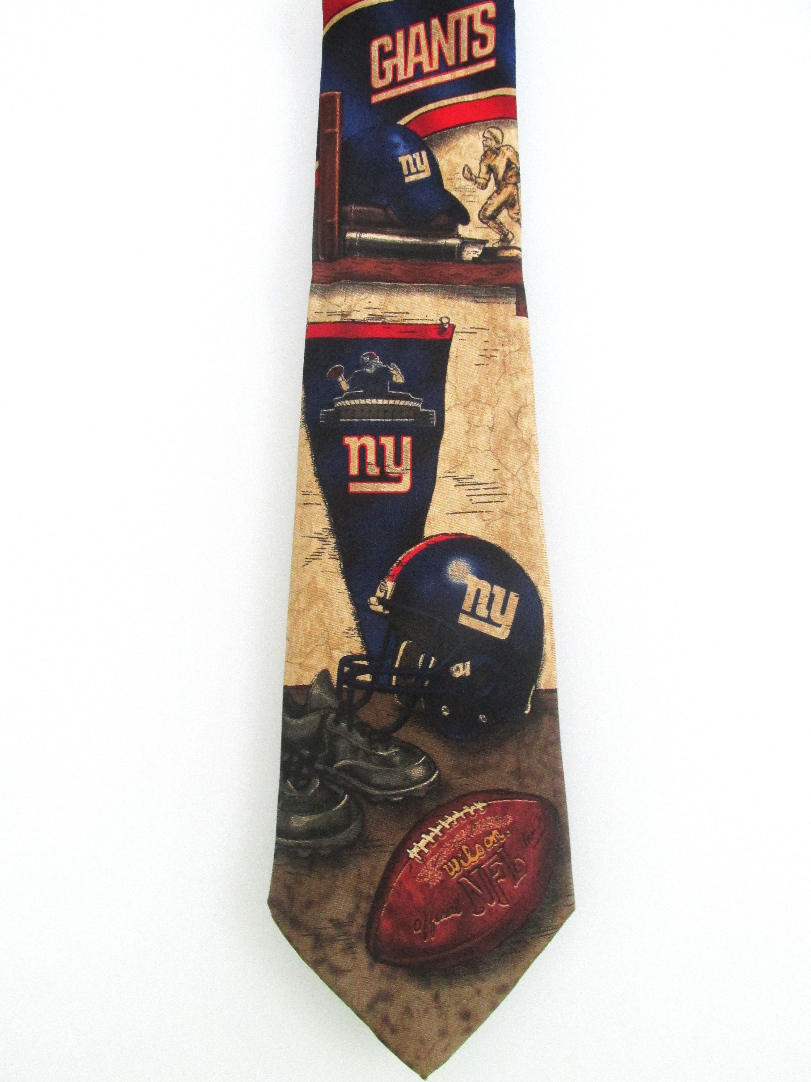 NFL New York Giants NFL (NWOT) Men's Silk Tie Size ONE SIZE - 2 Thumbnail