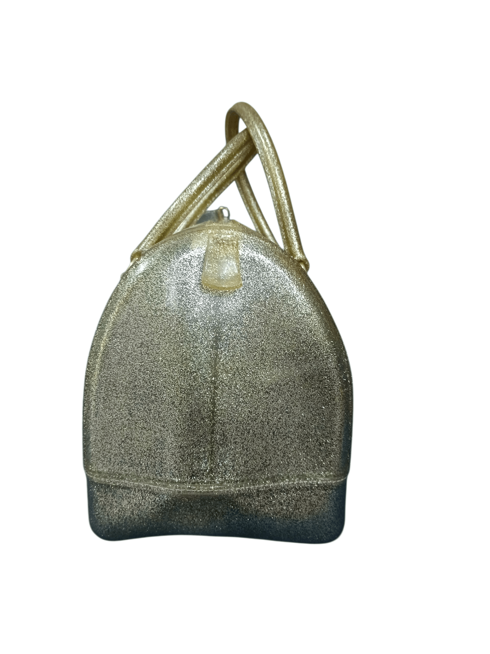 Furla Furla Candy Bag - Oro Glam Gold Glitter Jelly Satchel Size ONE SIZE - 3 Thumbnail