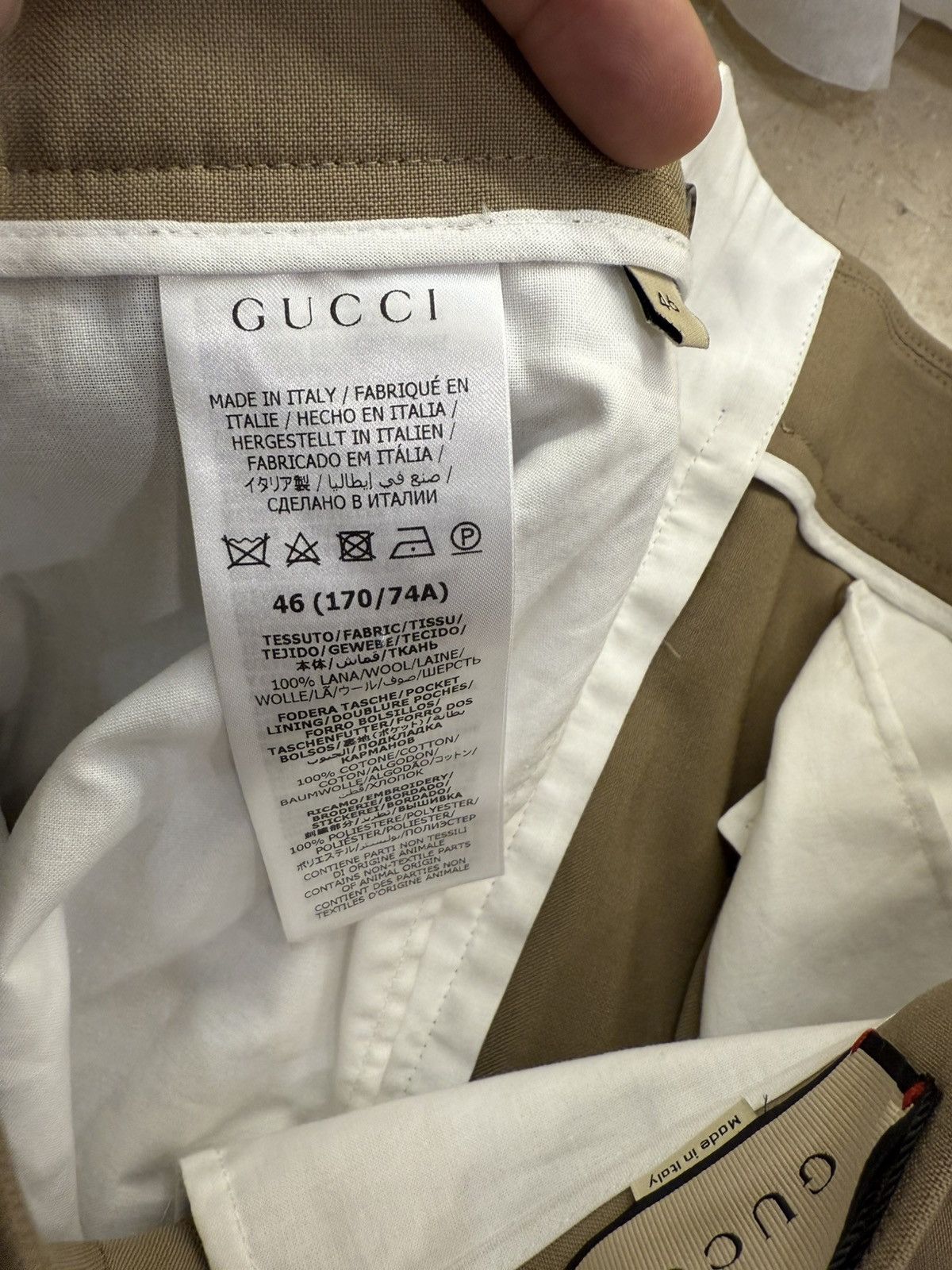 Gucci wide legged pants size46 Size US 30 / EU 46 - 15 Thumbnail