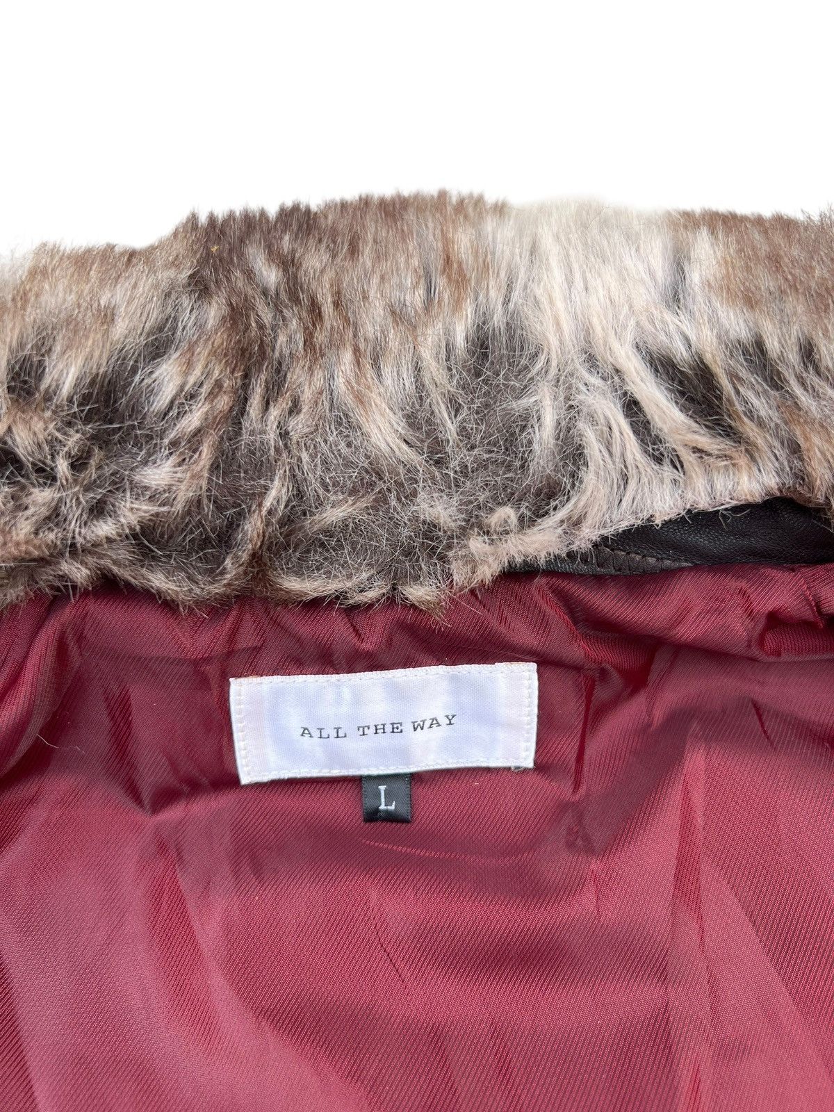 If Six Was Nine Faux Fur Patchwork Sheepskin Leather Jacket All The Way Size US S / EU 44-46 / 1 - 17 Thumbnail