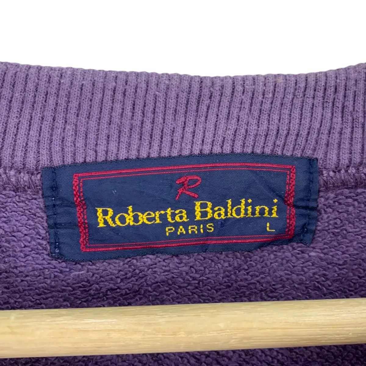 Vintage Vintage ROBERTA BALDINI PARIS Embroidered Striped Size XL / US 12-14 / IT 48-50 - 6 Thumbnail