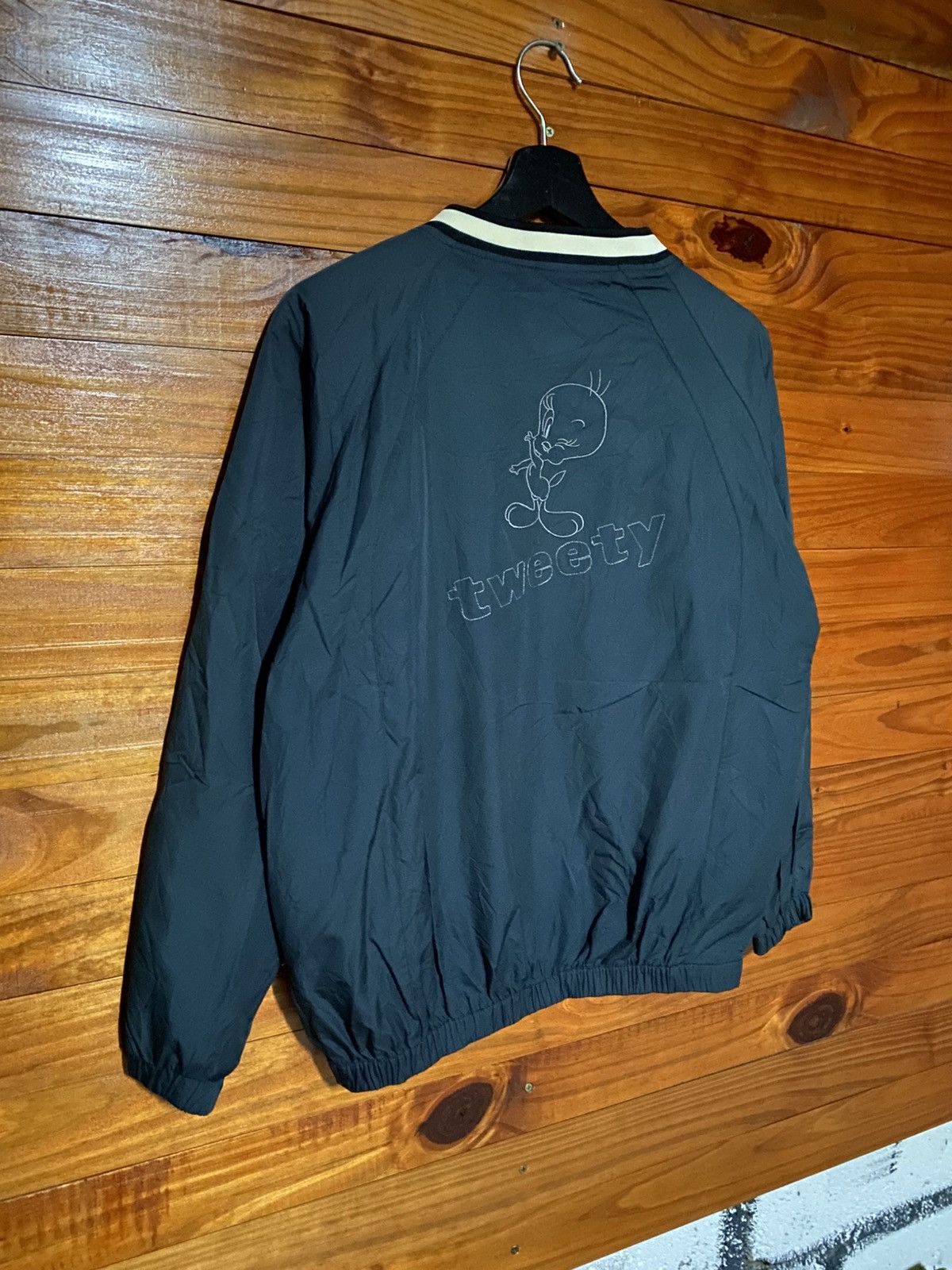 Warner Bros Vintage Looney Tunes Golf Collection Tweety Windbreaker Size US M / EU 48-50 / 2 - 11 Thumbnail