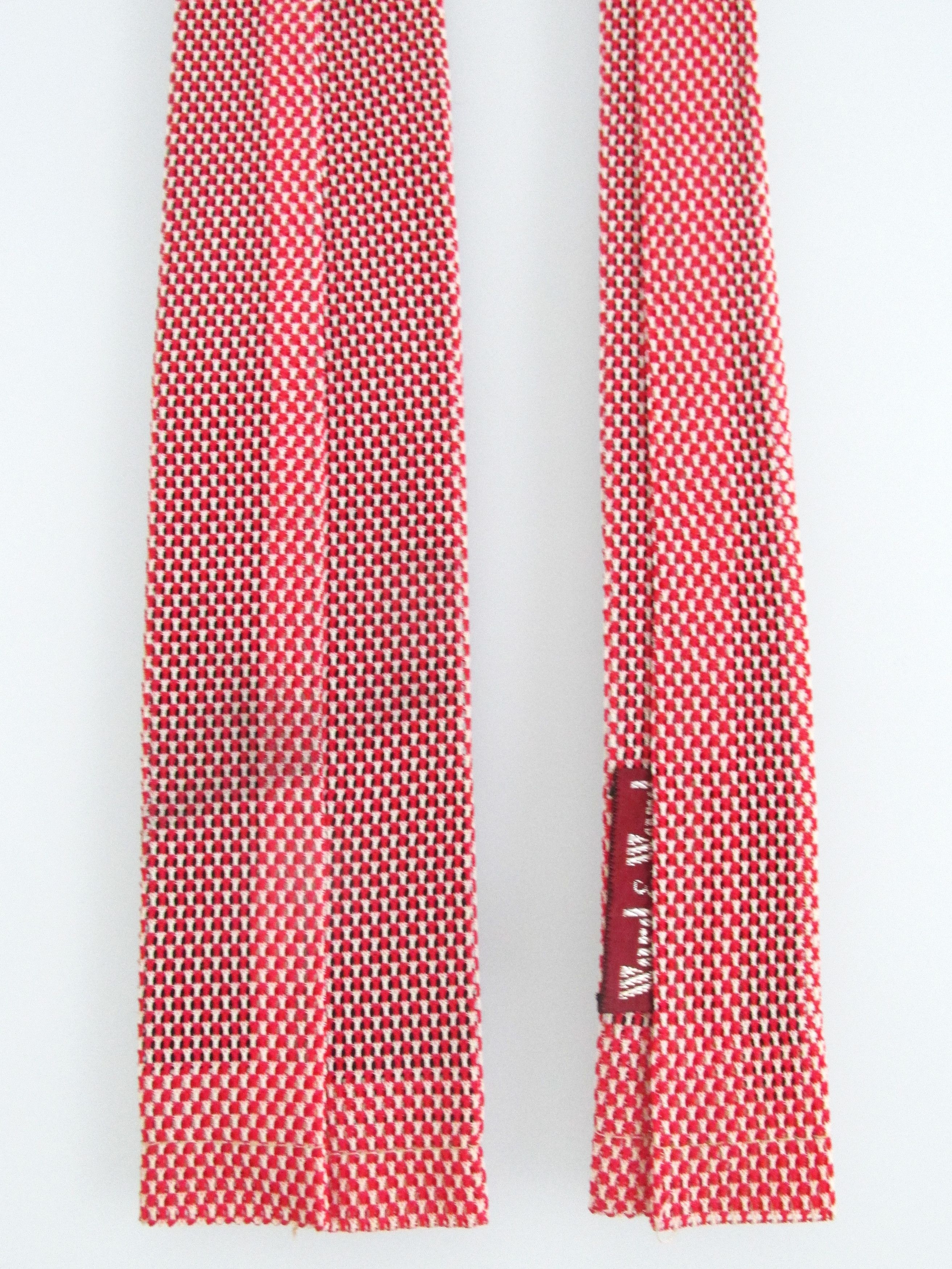 Other Ward & Ward Flat/Square Bottom Vintage Men's Tie Size ONE SIZE - 4 Thumbnail