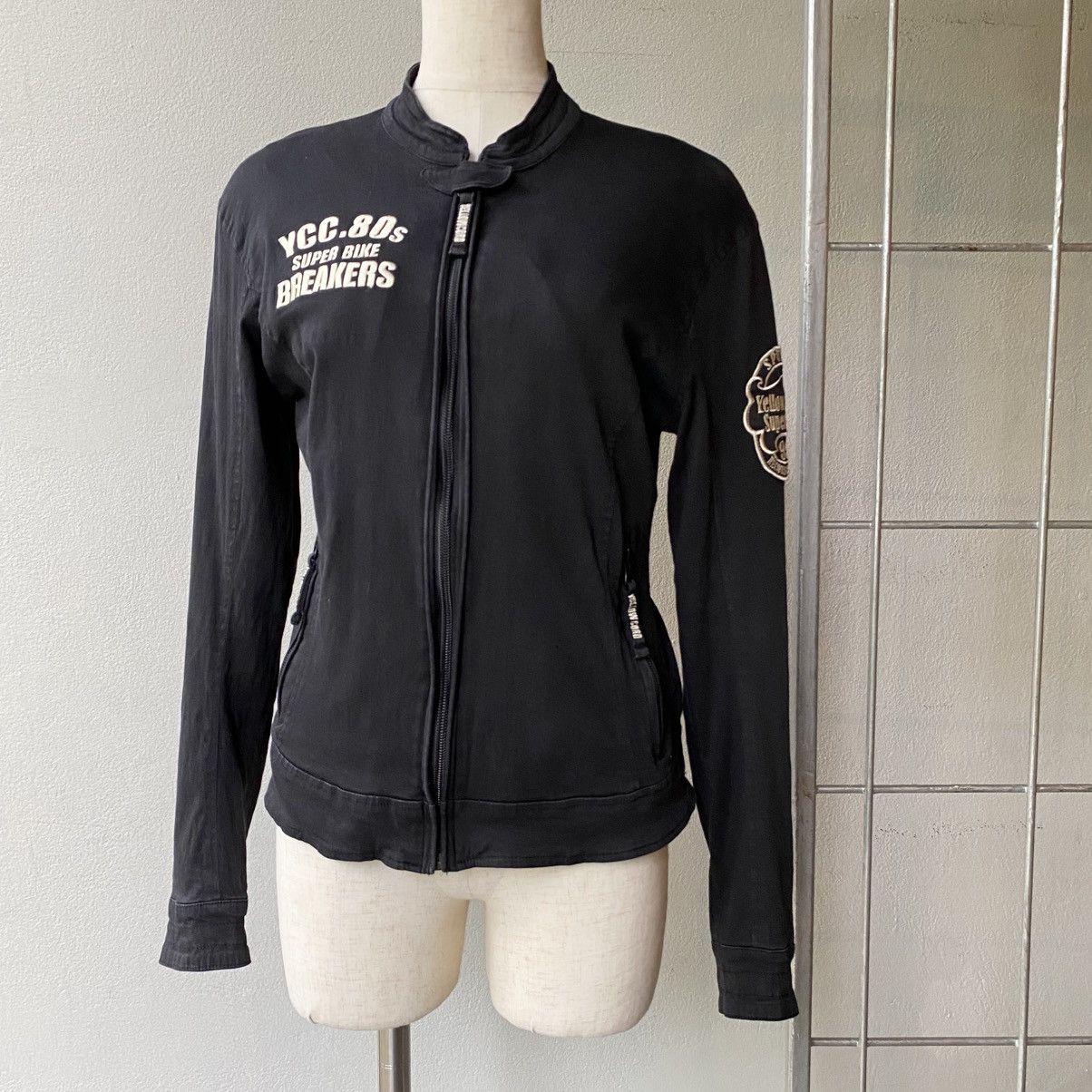 YELLOW CORN YELLOW CORN Black Super Bike Jacket Size M / US 6-8 / IT 42-44 - 2 Thumbnail