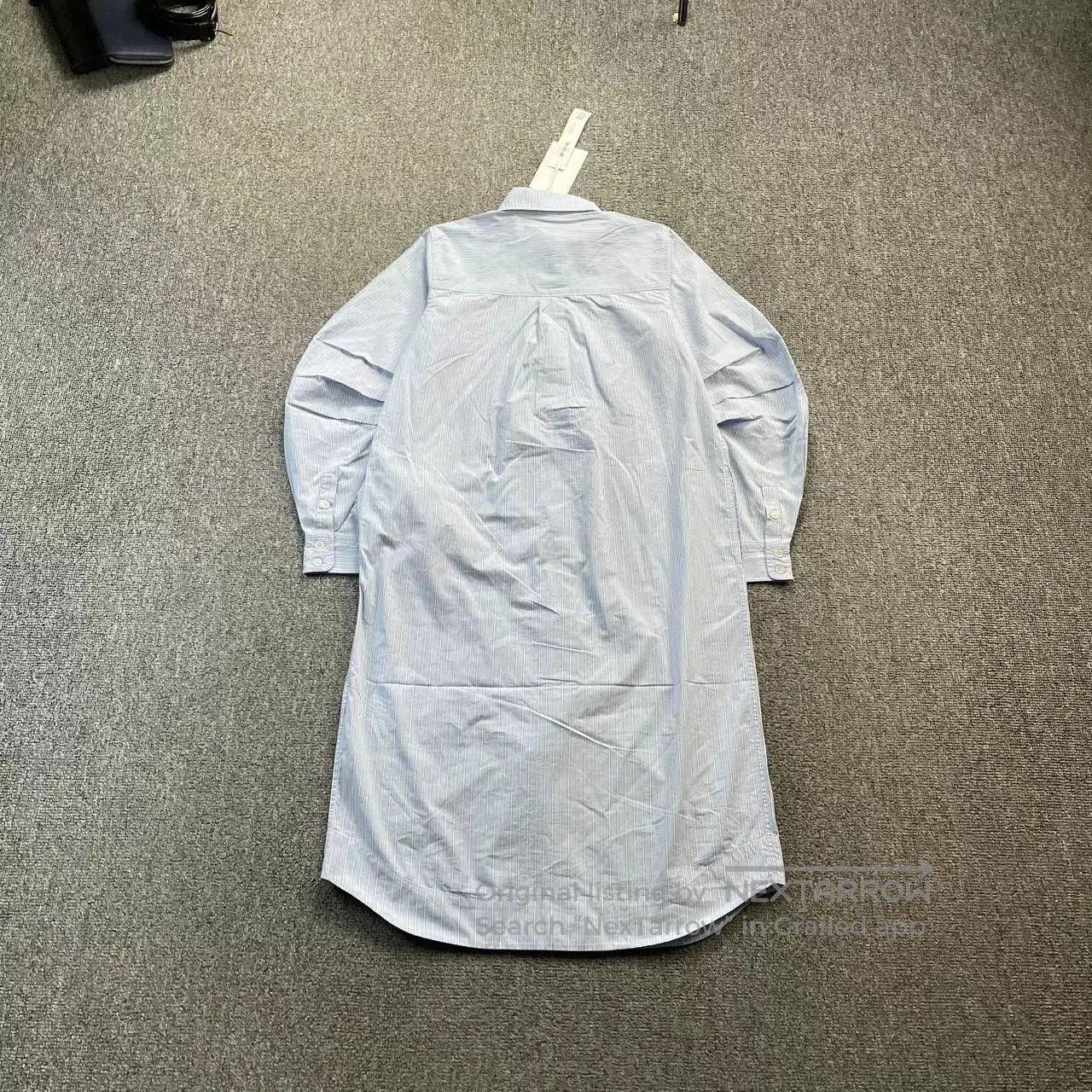 Ganni GANNI Long Striped Shirt. Size M / US 6-8 / IT 42-44 - 2 Thumbnail