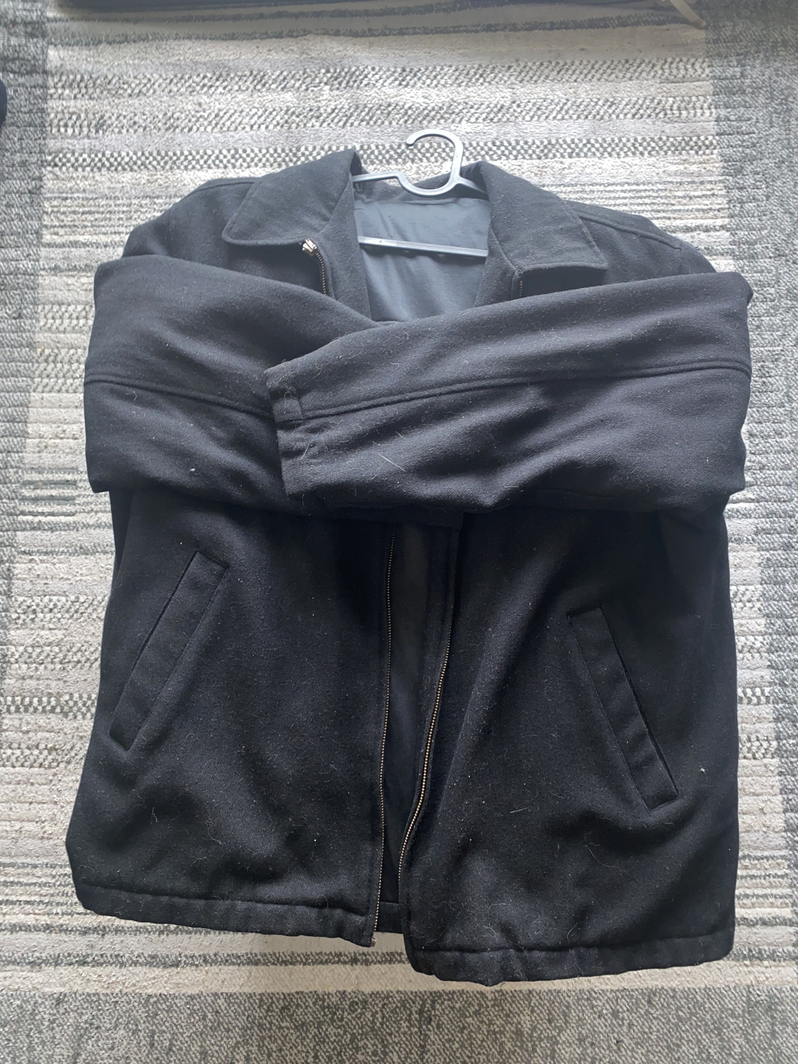 Natural Issue Black Natural Issue Wool Jacket Size US M / EU 48-50 / 2 - 2 Thumbnail