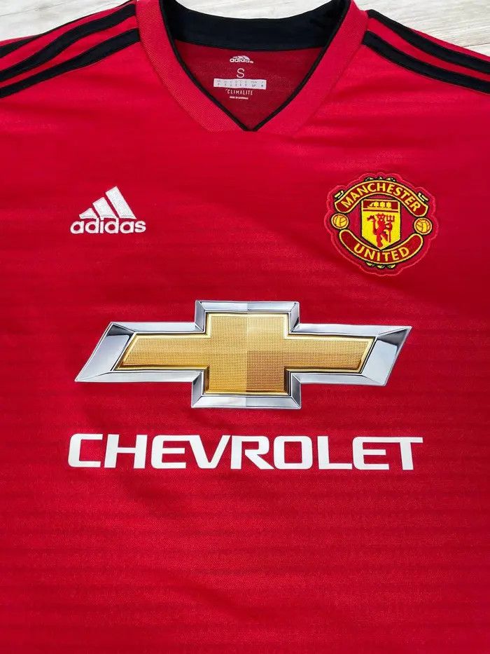 Adidas Adidas Manchester United 2018 2019 Lukaku #9 Home Jersey Size US S / EU 44-46 / 1 - 8 Thumbnail