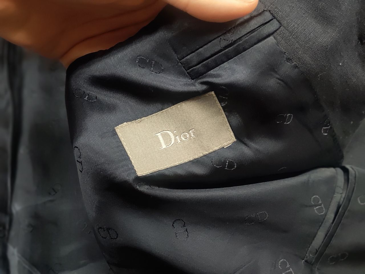 Christian Dior Monsieur Vintage 90's Dior Pure Linen Classic Suit Mens Blazer Jacket Size US XL / EU 56 / 4 - 11 Thumbnail