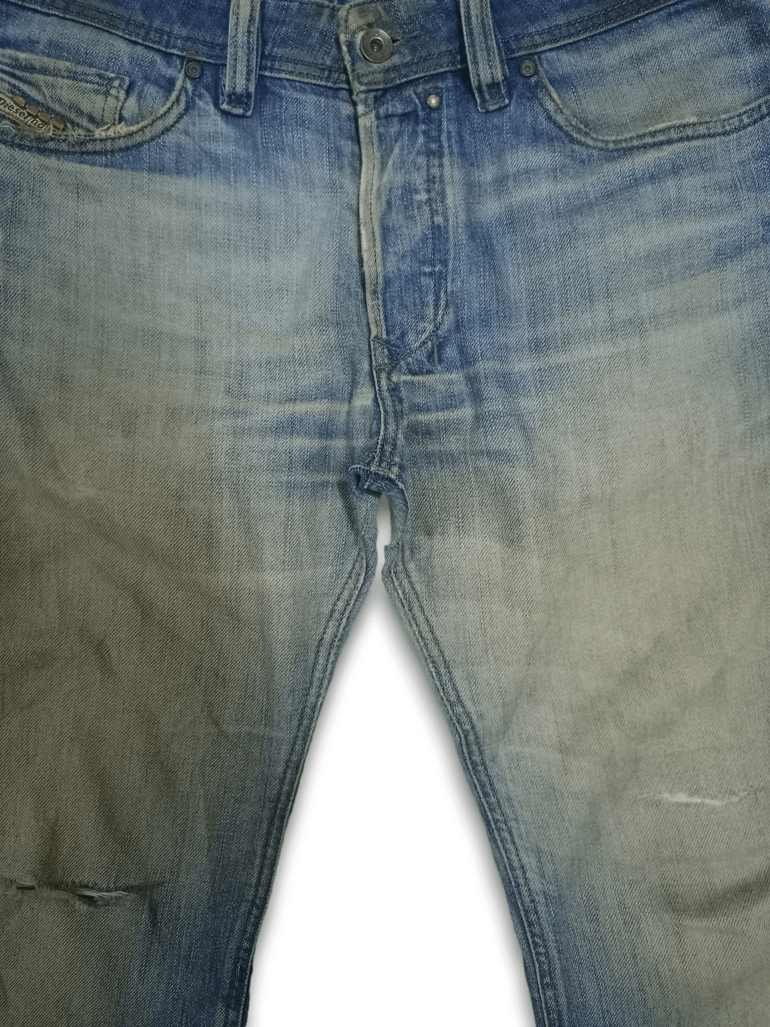 Diesel Vintage Diesel Industry Safado Mud Wash Distressed Jeans Size US 32 / EU 48 - 8 Thumbnail