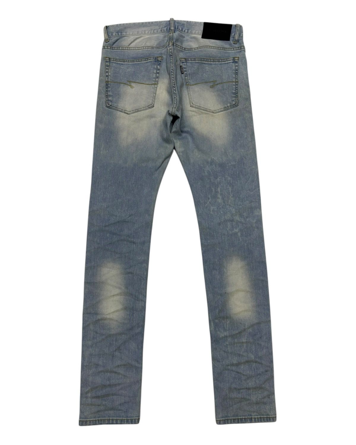 JACKROSE Jack Rose Clawmark Distressed Skinny Jeans Size US 31 - 8 Thumbnail