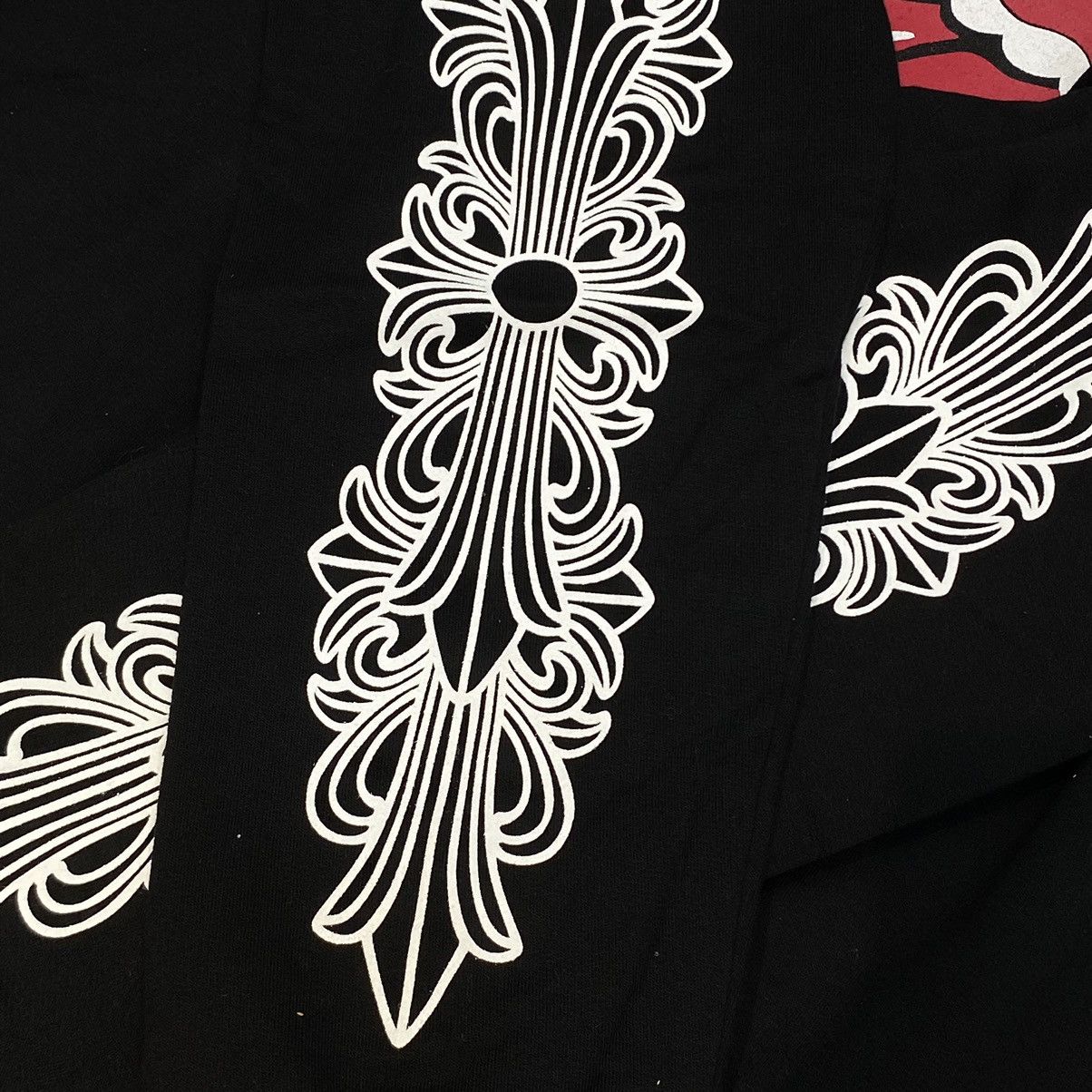 Chrome Hearts CHROME HEARTS Rolling Stones Zip Up Hoodie BLACK Size US M / EU 48-50 / 2 - 9 Thumbnail