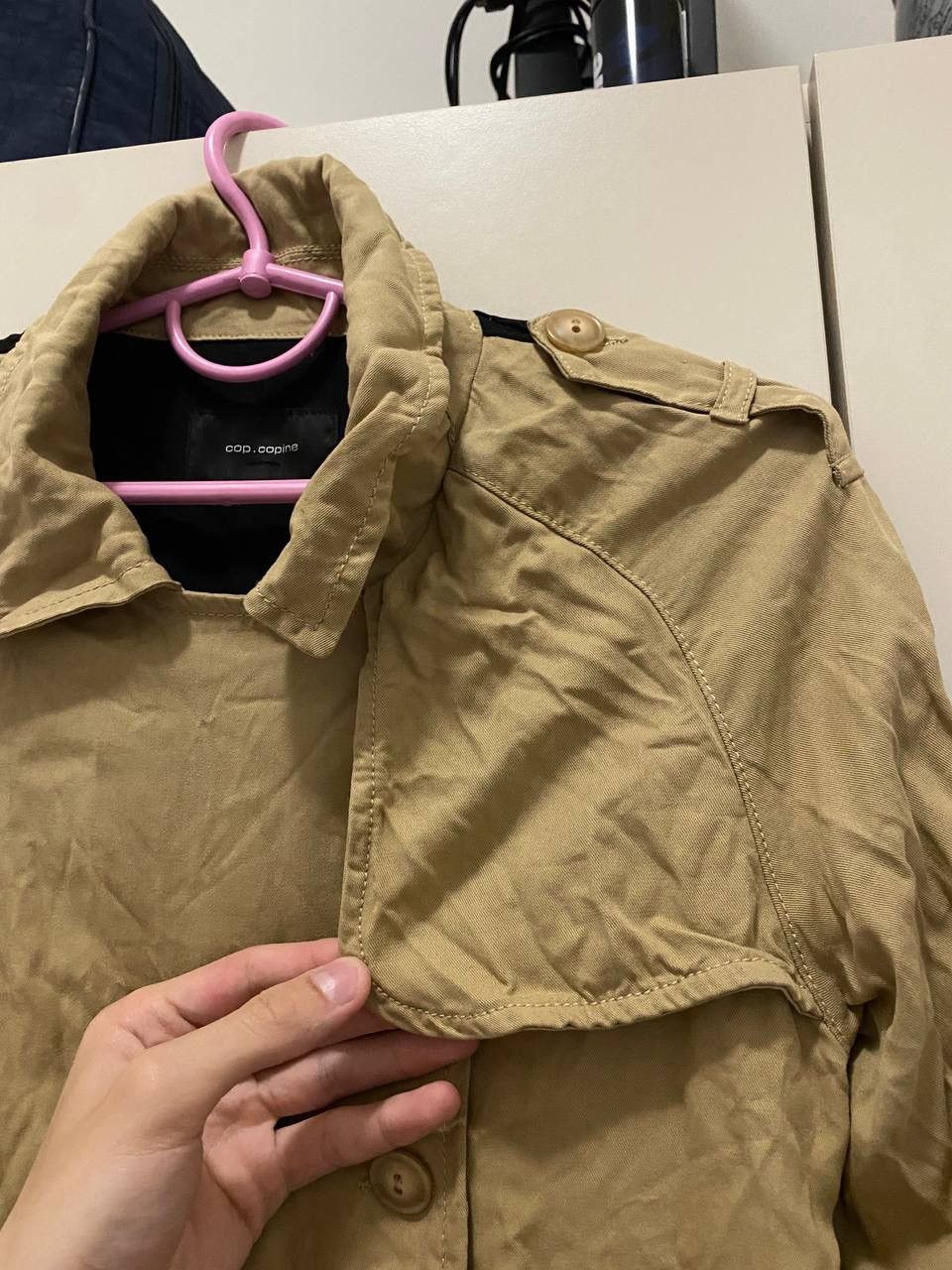 Vintage VINTAGE COP COPINE ARCHIVE Trench JACKET Size XS / US 0-2 / IT 36-38 - 3 Thumbnail