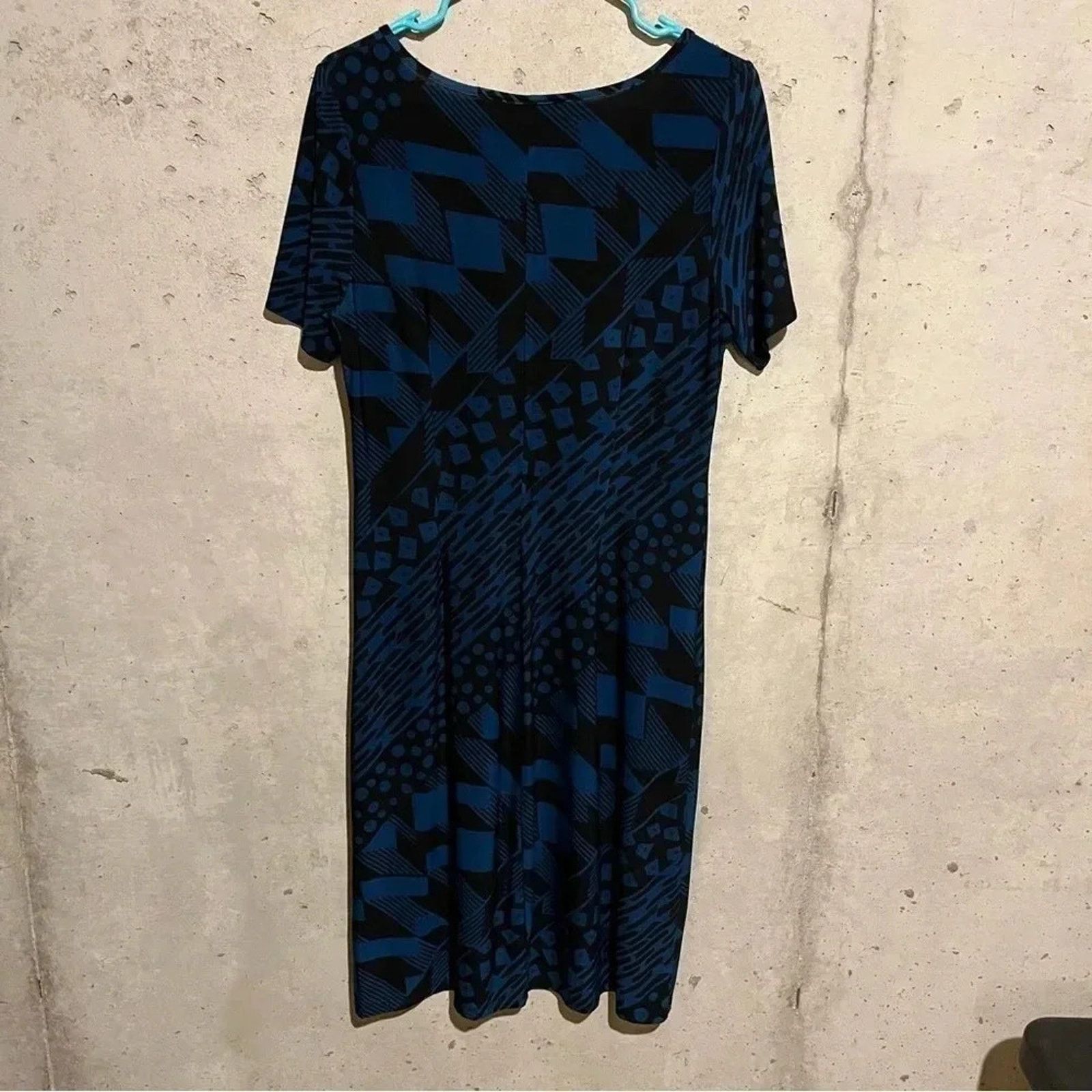 Other Antthony Shirt Sleeve Shift Dress Geometric Design Women’s M Size M / US 6-8 / IT 42-44 - 2 Thumbnail