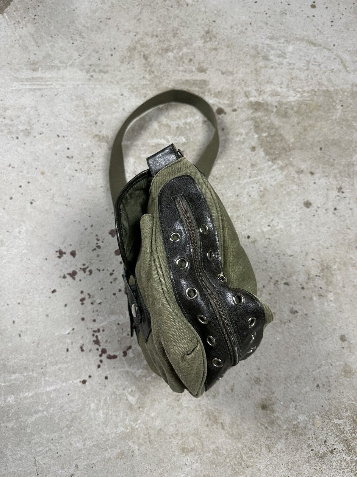 Other Vintage Y2K Army Military Style Crossbody Messenger Bag Size ONE SIZE - 7 Thumbnail